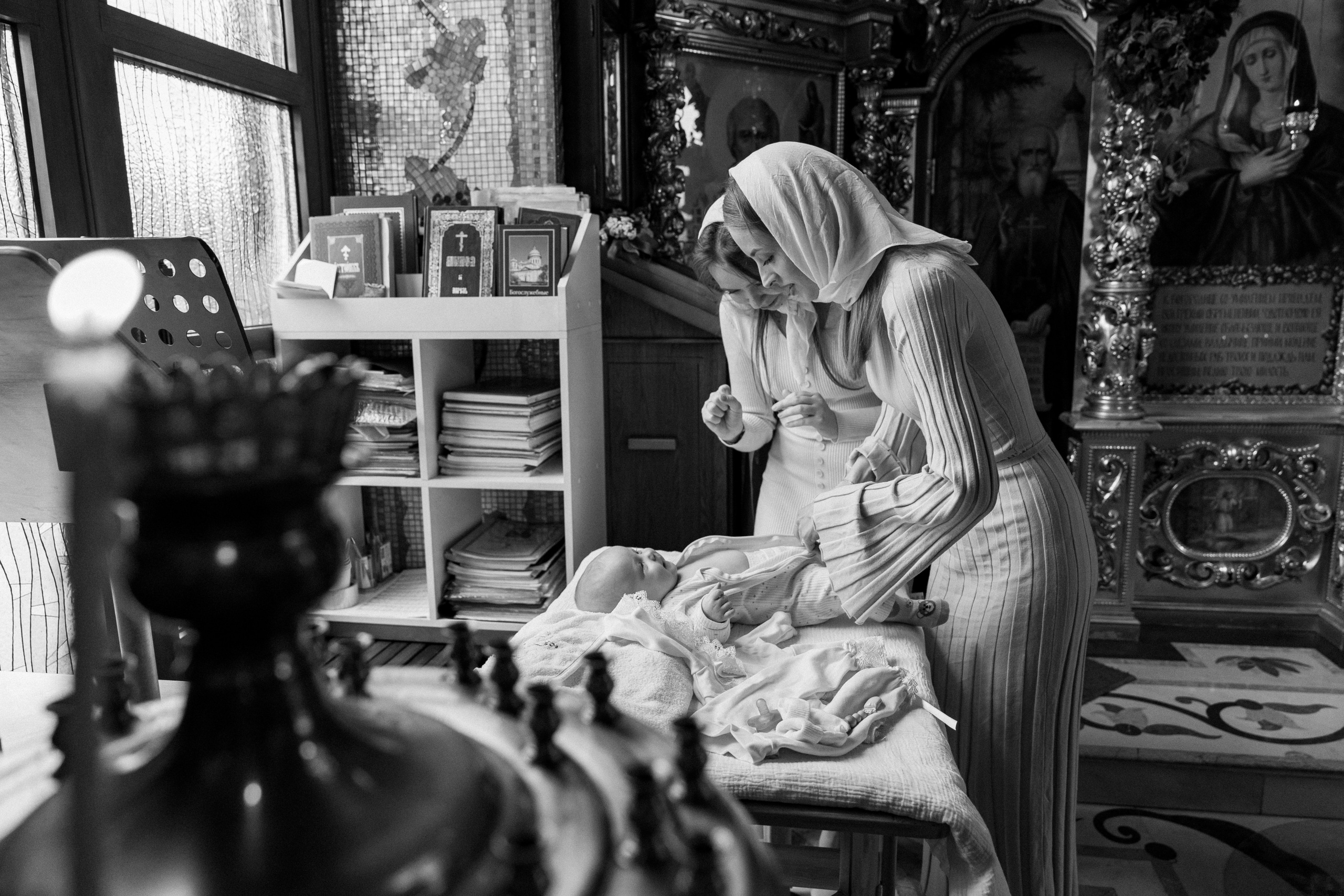Крещение Таисии. Свадебный и семейный фотограф  Щелково Москва и Московская обл Мария Семак