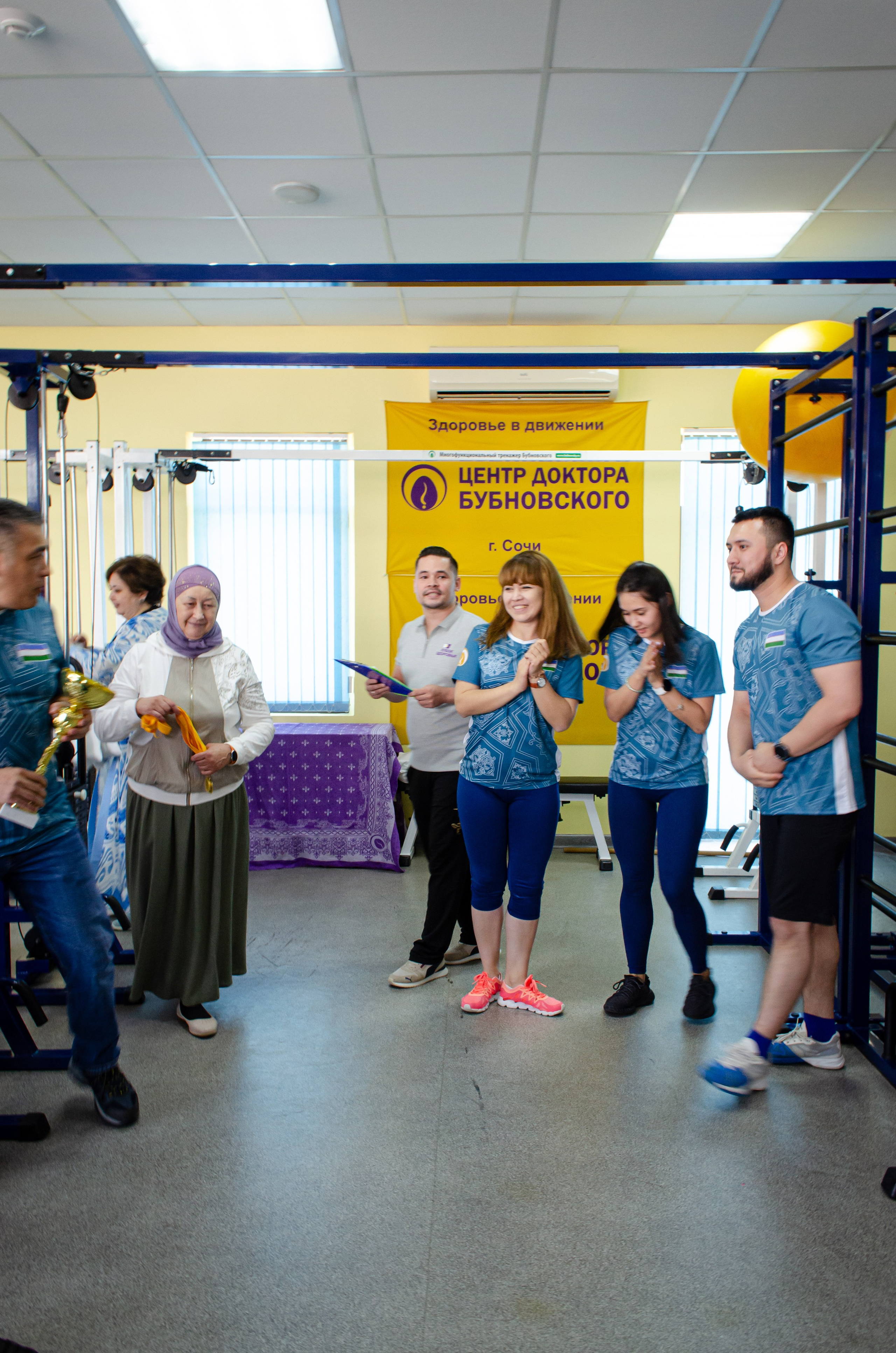 Медицинское спортивное мероприятие. Фотограф