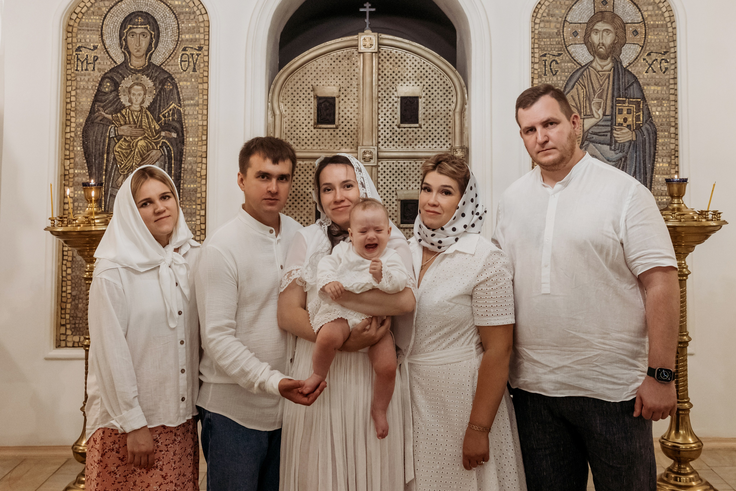 Таинство Крещения Елизаветы. Семейный фотограф и видеограф Попова Юлия