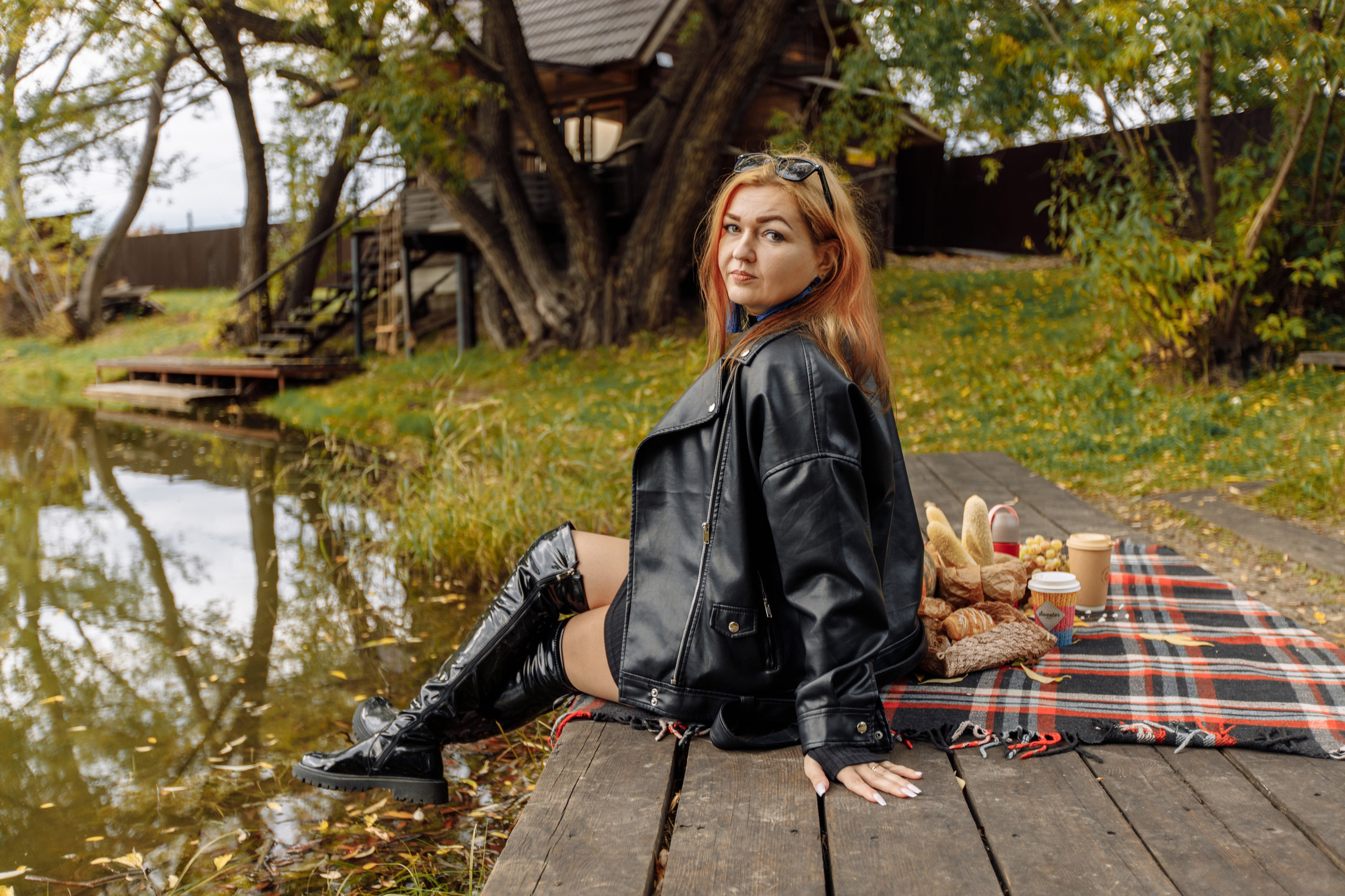 Осеняя на озере. Фотограф в Барнауле Ирина Чикалова