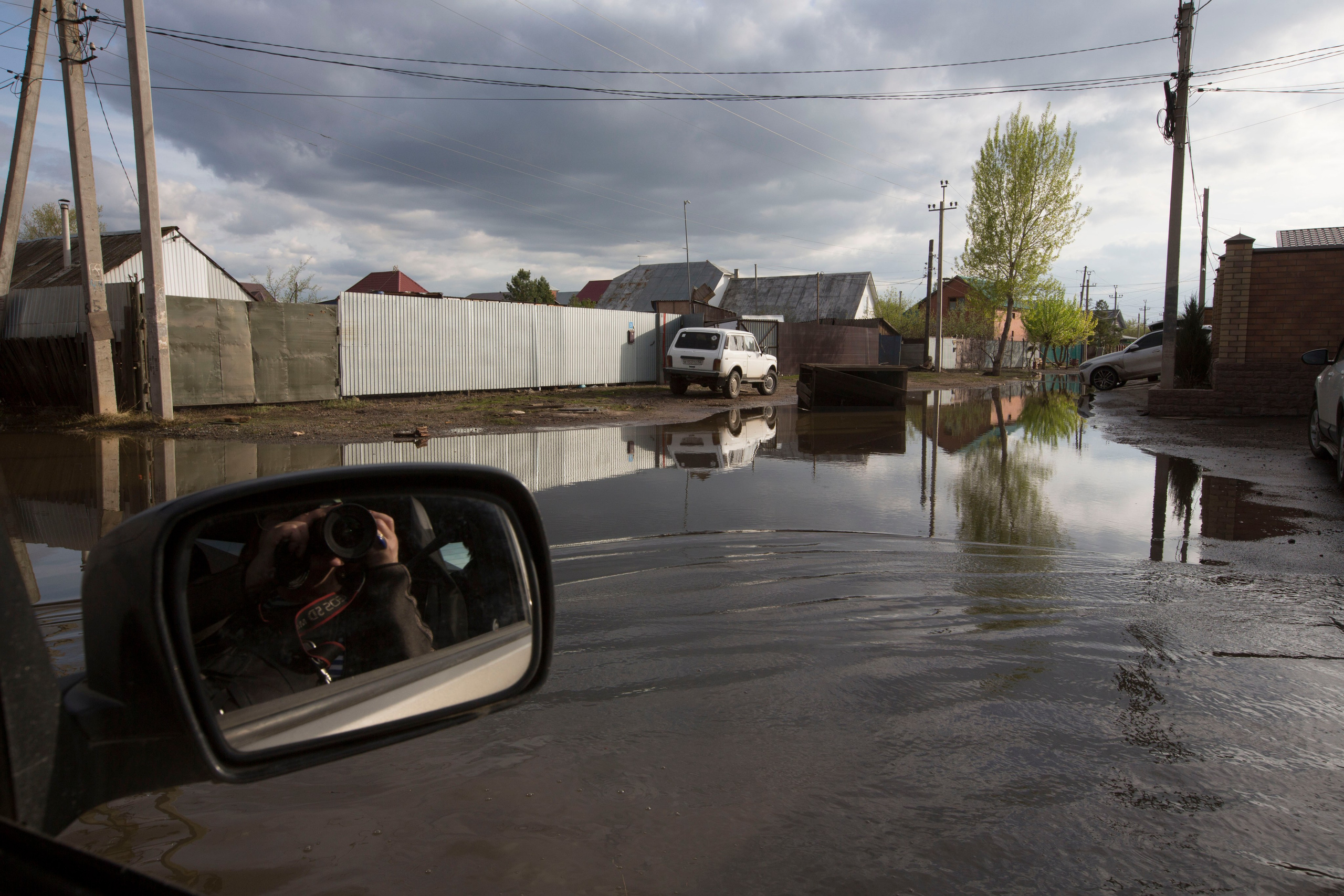 Наводнение в Оренбургской области. Фотограф Анна Барне