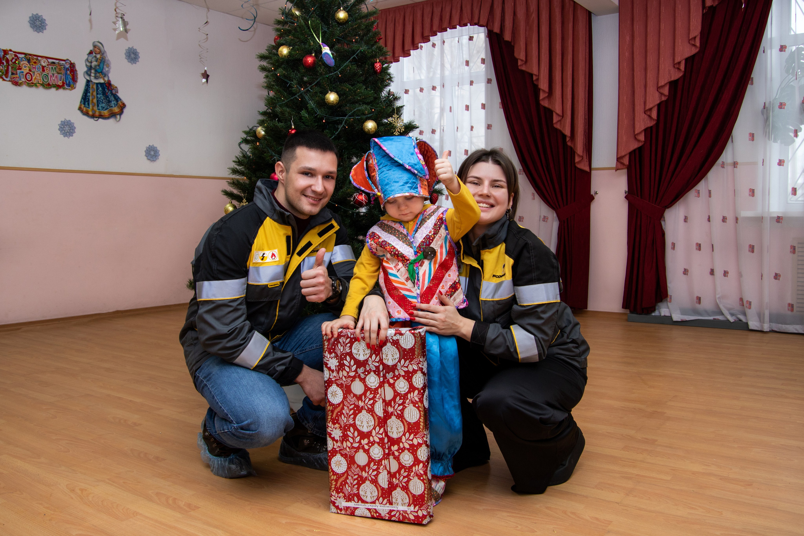 Детский праздник и ёлка желаний при участии Роснефть. Фотограф в Самаре Алексей Головачёв