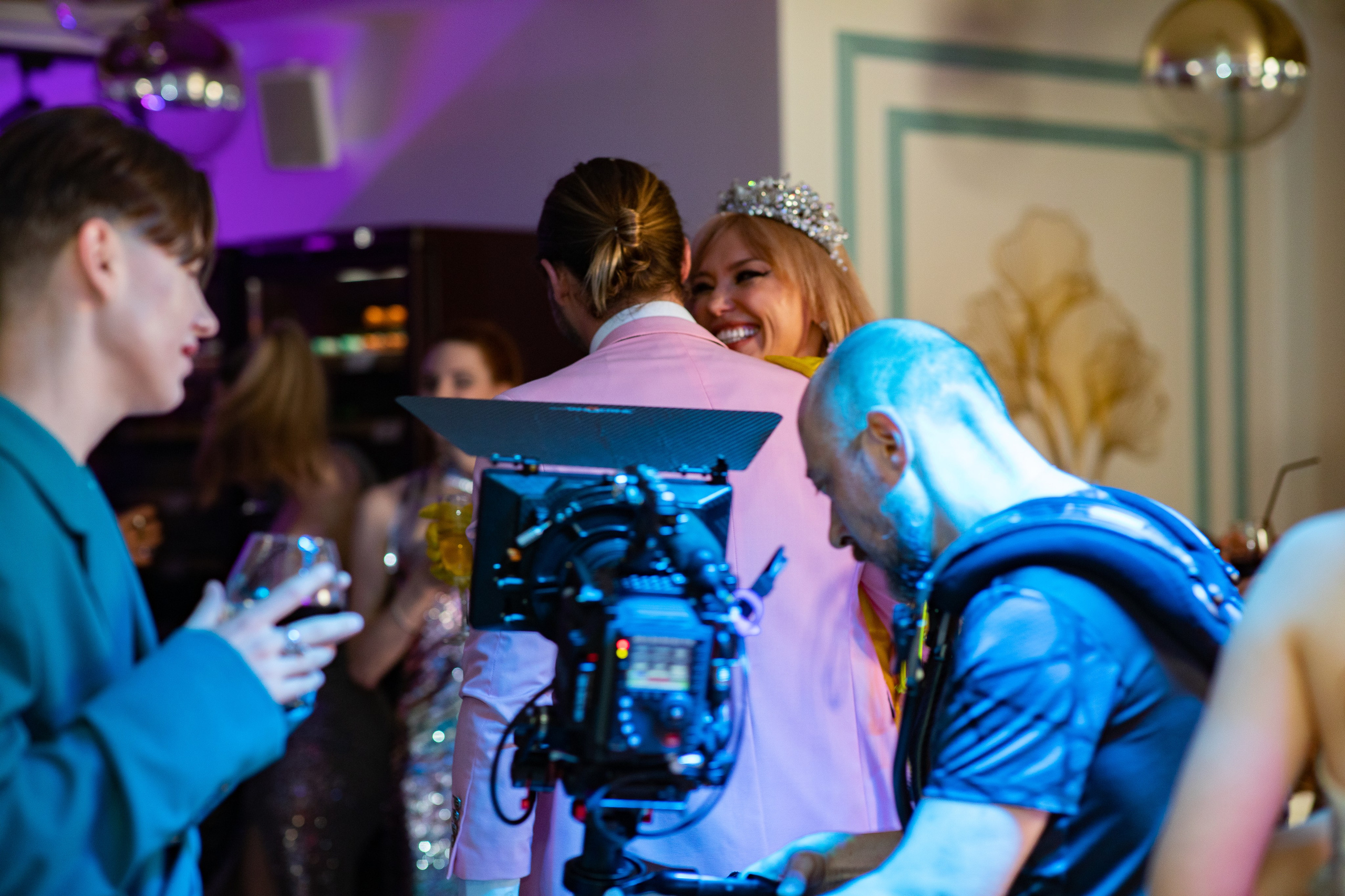 Съемка клипа Анни Калашниковой «Не ври мне в Риме». Art photographer Nino