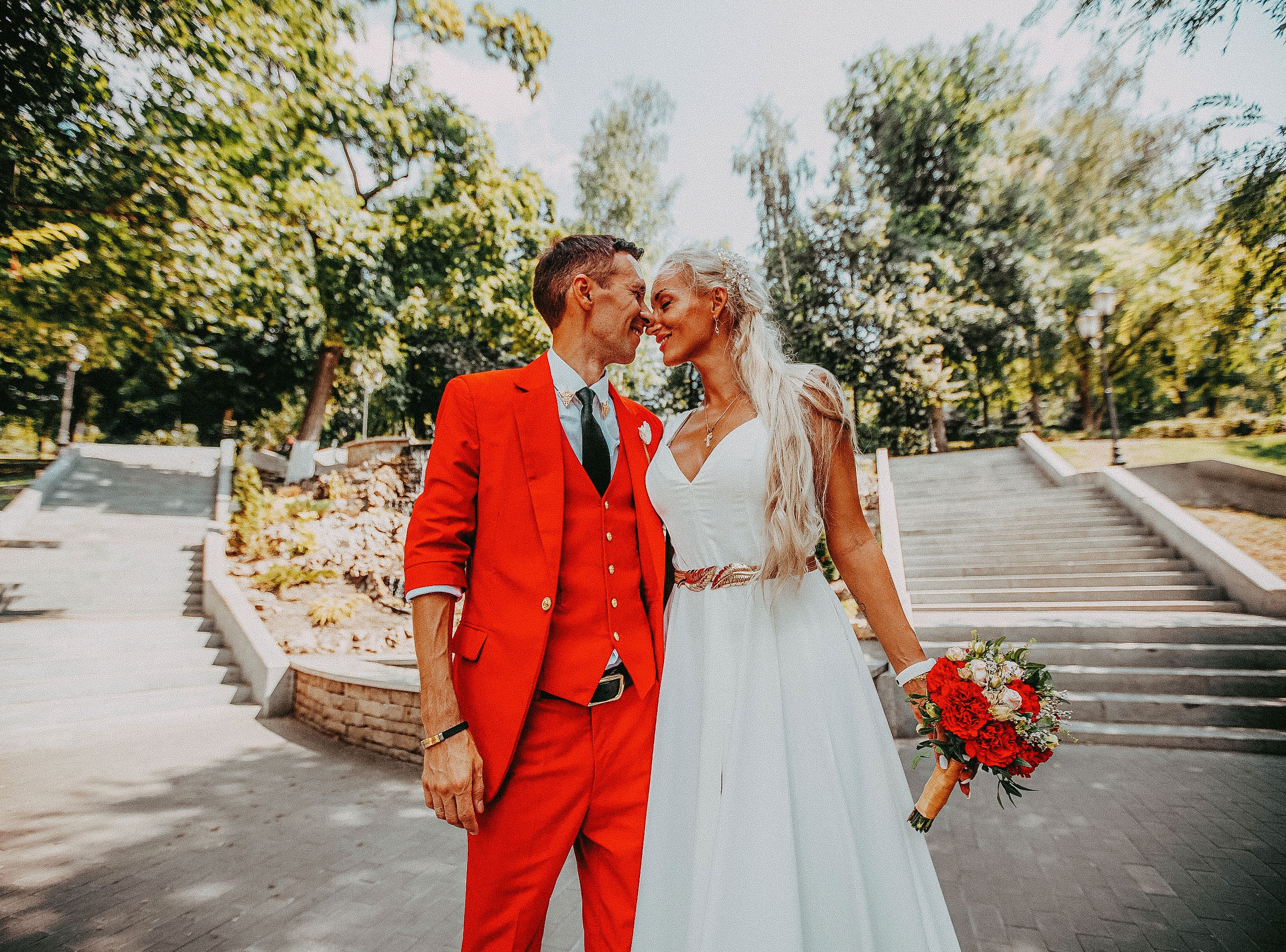 Свадебная летняя фотосессия. Фотограф в городе Самара Александр Гераськин