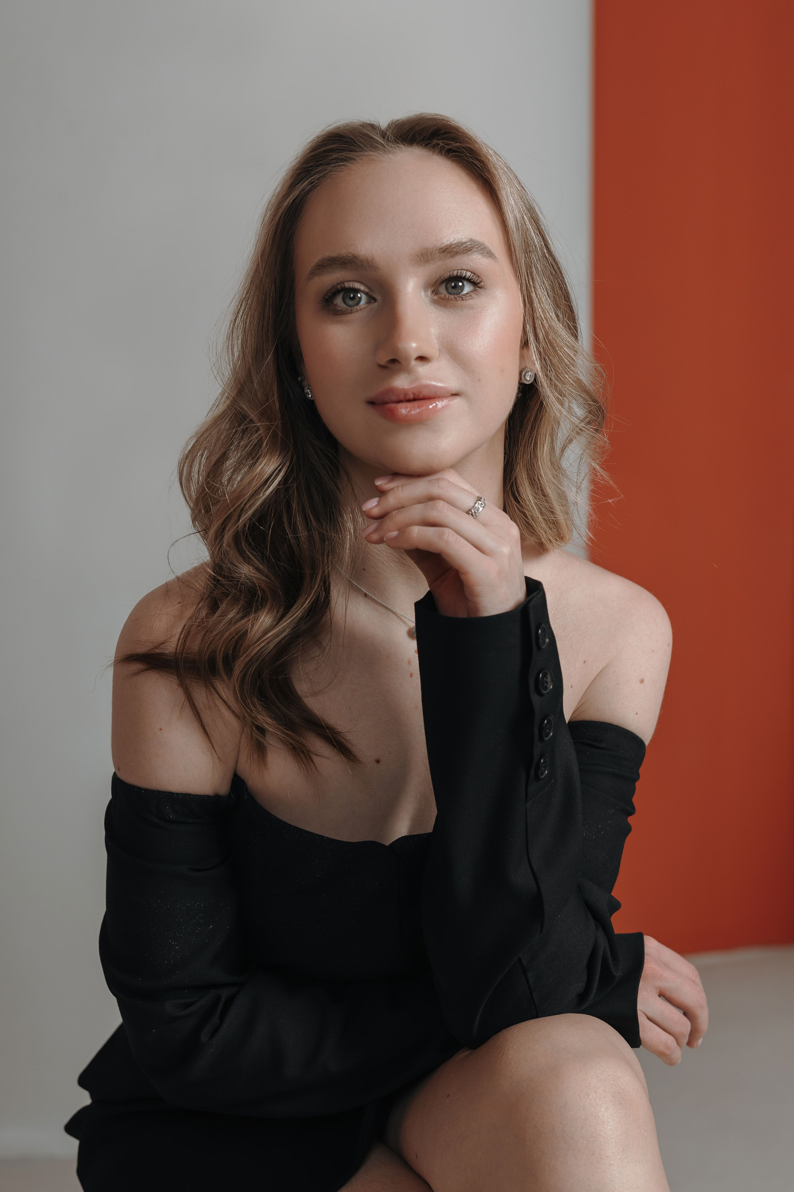 В студии. Асель Мурзина фотограф Казань