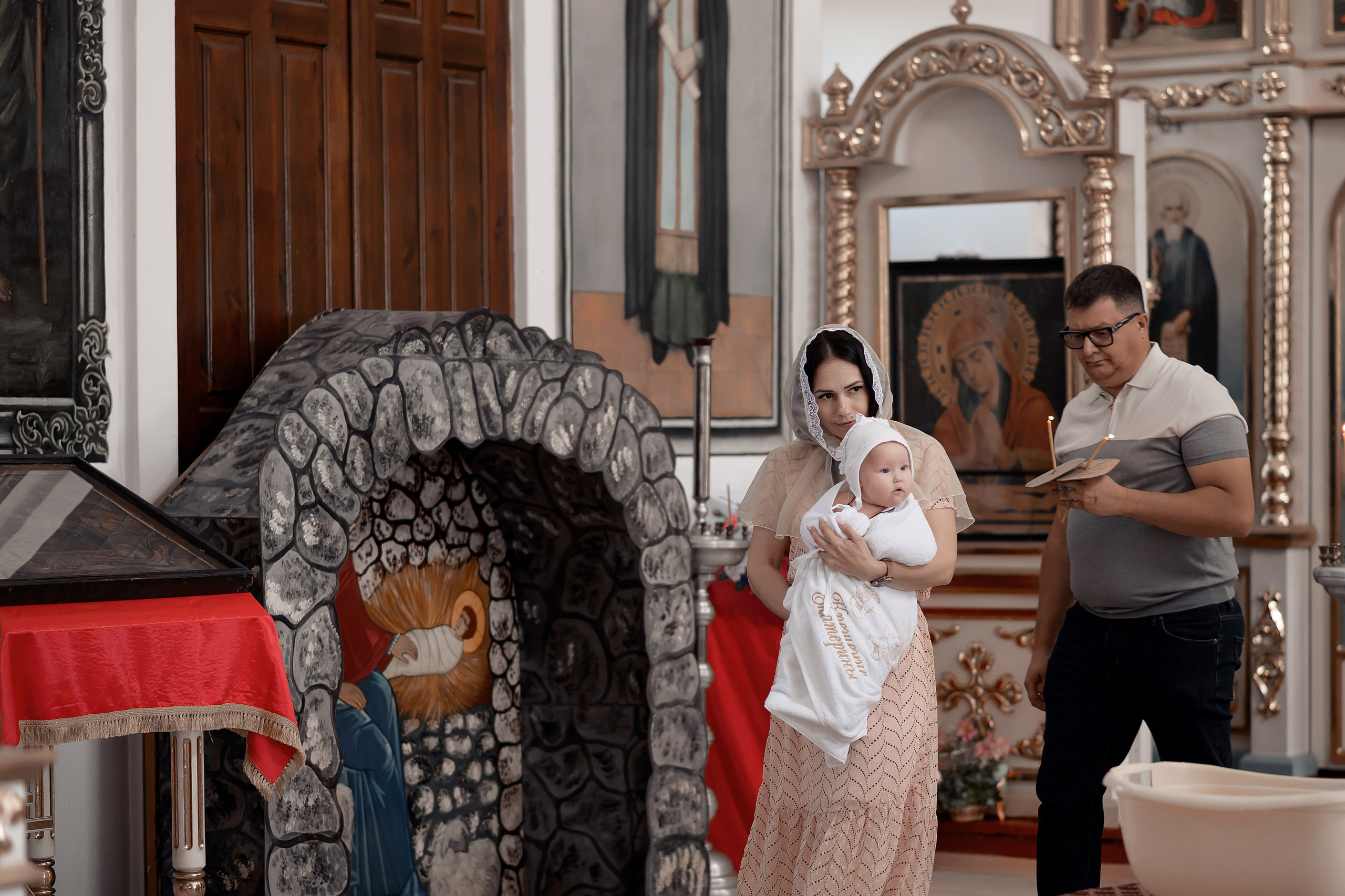 Крещение Екатнрины. Свадебный фотограф Белгород Валуйки Старый Оскол Воронеж