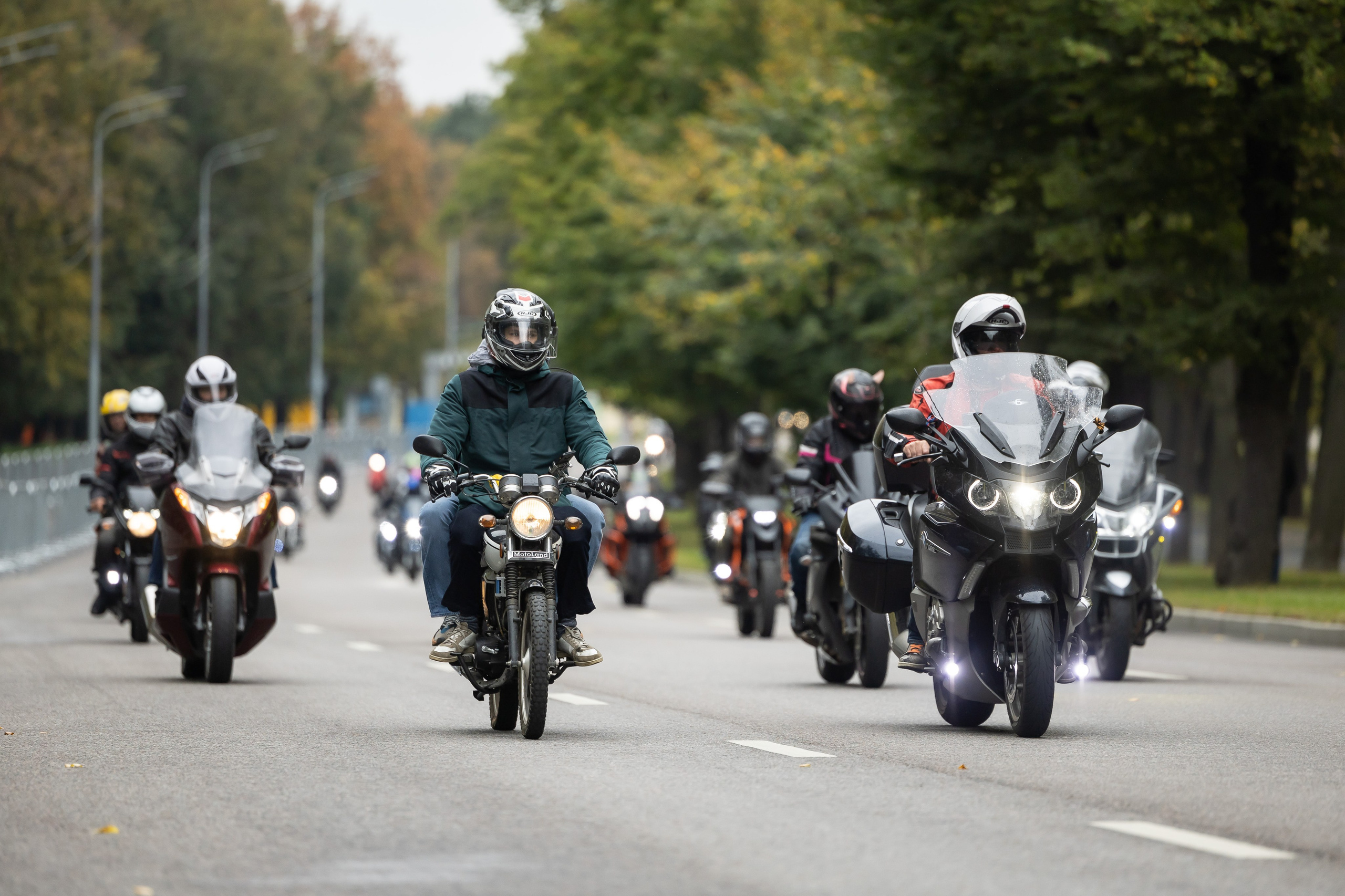 13-й Московский Мотофестиваль. Фотограф Владимир Охрименко