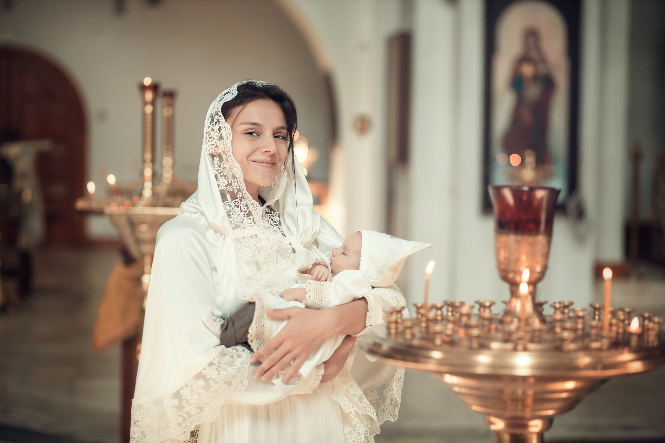 Фотограф на Крещение ребенка Москва и Московская область