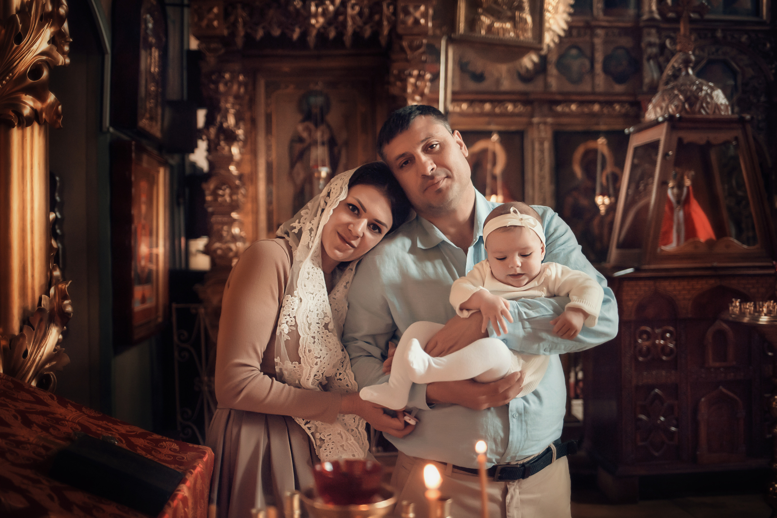 Фотограф на Крещение ребенка в Москве и Московской области