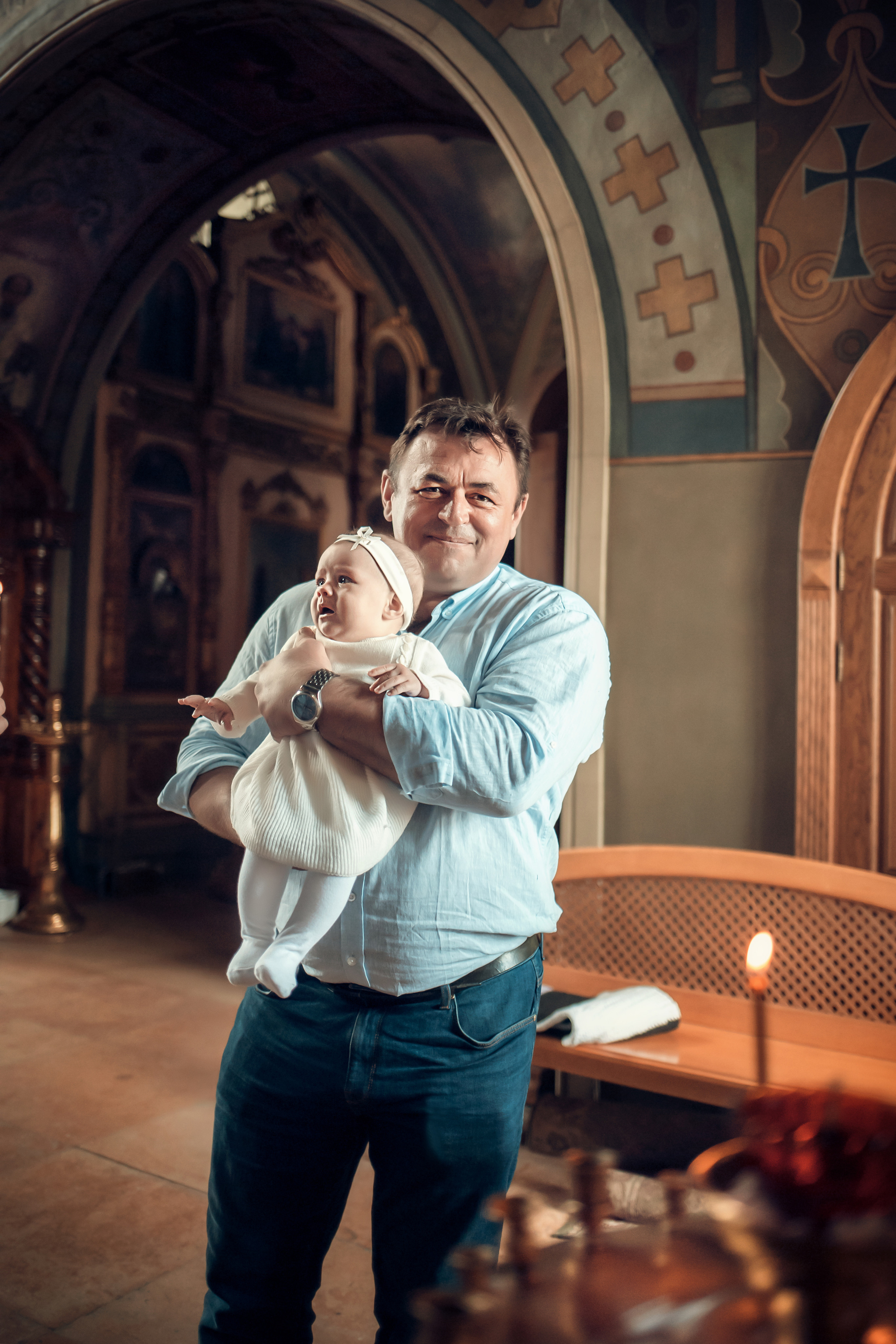 Фотограф на Крещение ребенка в Москве и Московской области