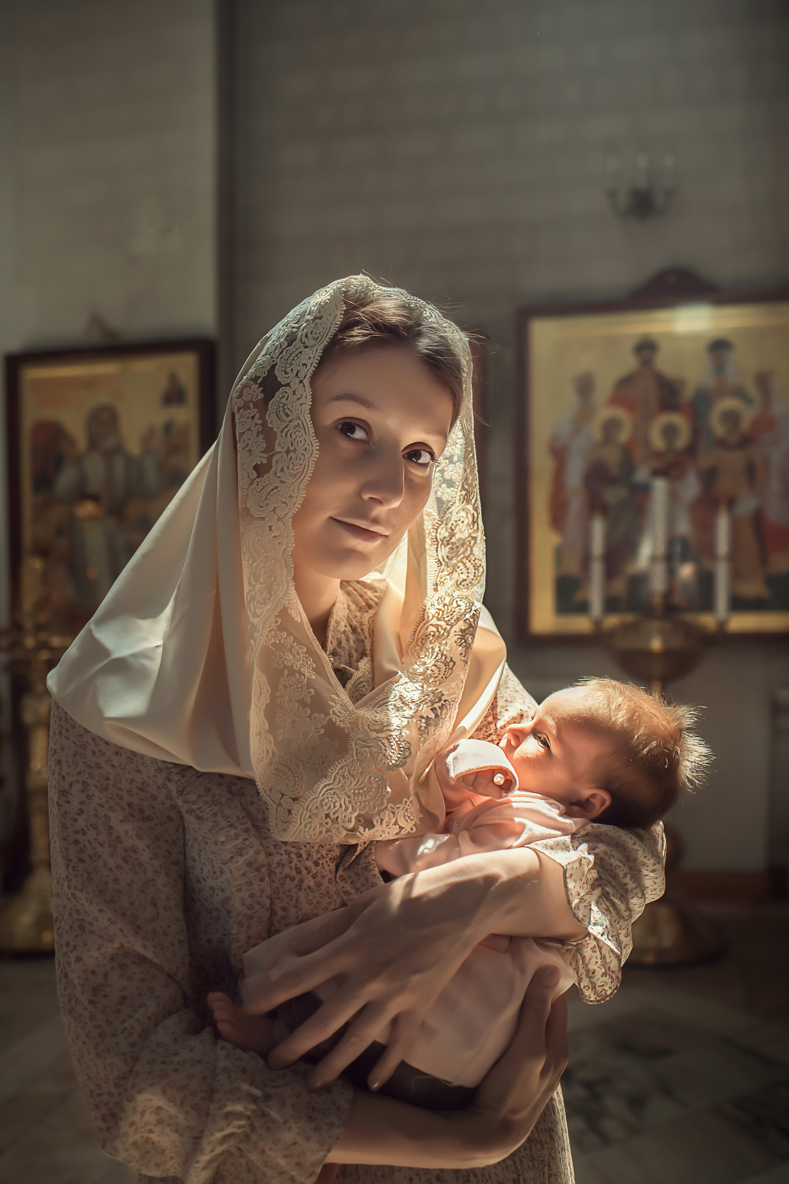 Фотограф на Крещение ребенка Москва и Московская область