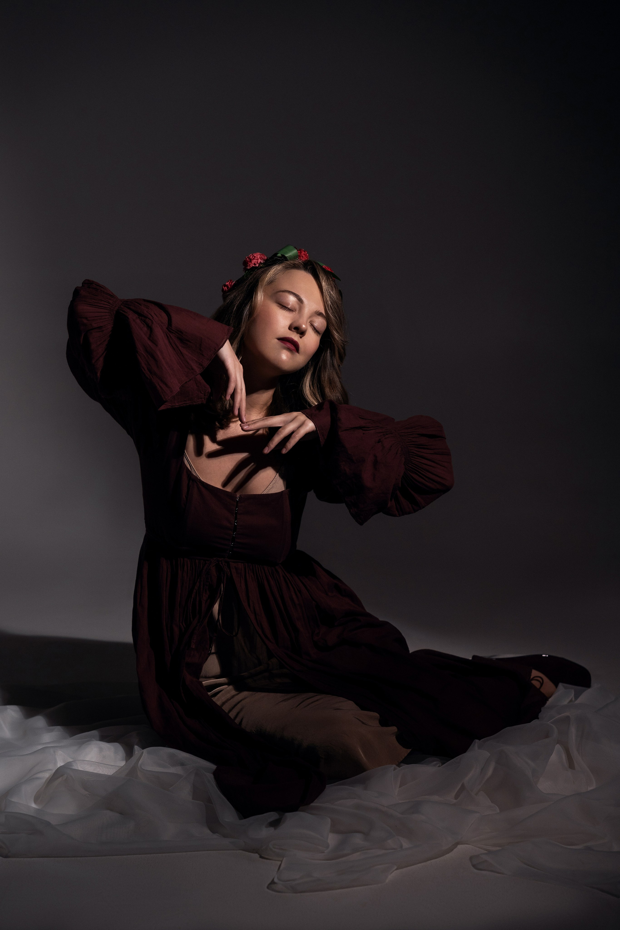 Съемка в студии (Виктория). Фотограф Ирина Иванова