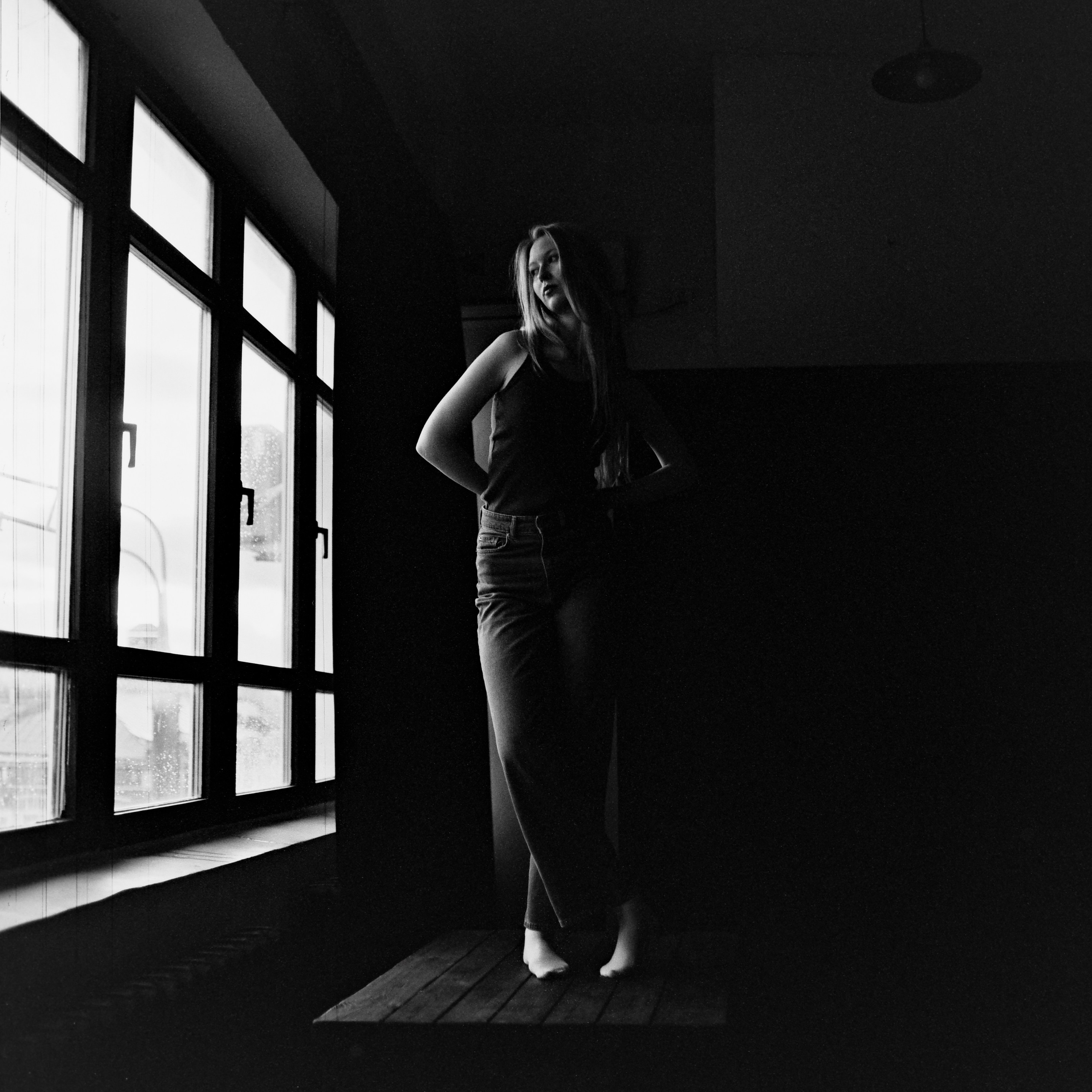 Студийная фотосессия для девушки