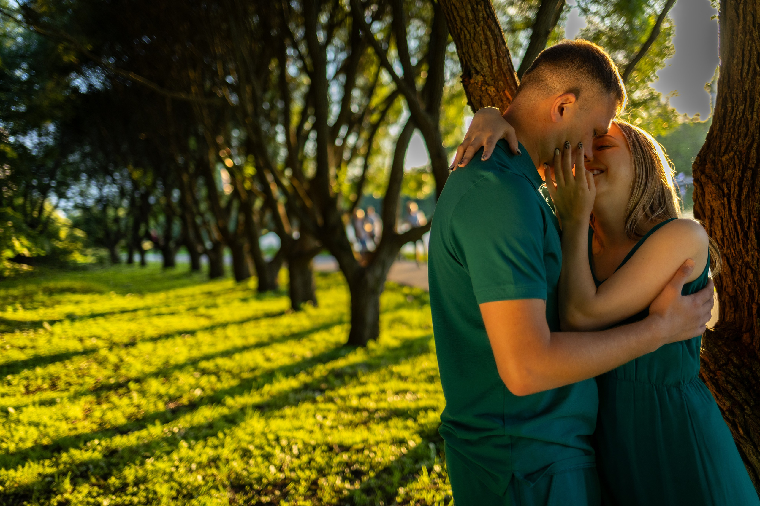 Пара в Измайловском парке. Фотограф в Москве портреты | репортажи | спорт