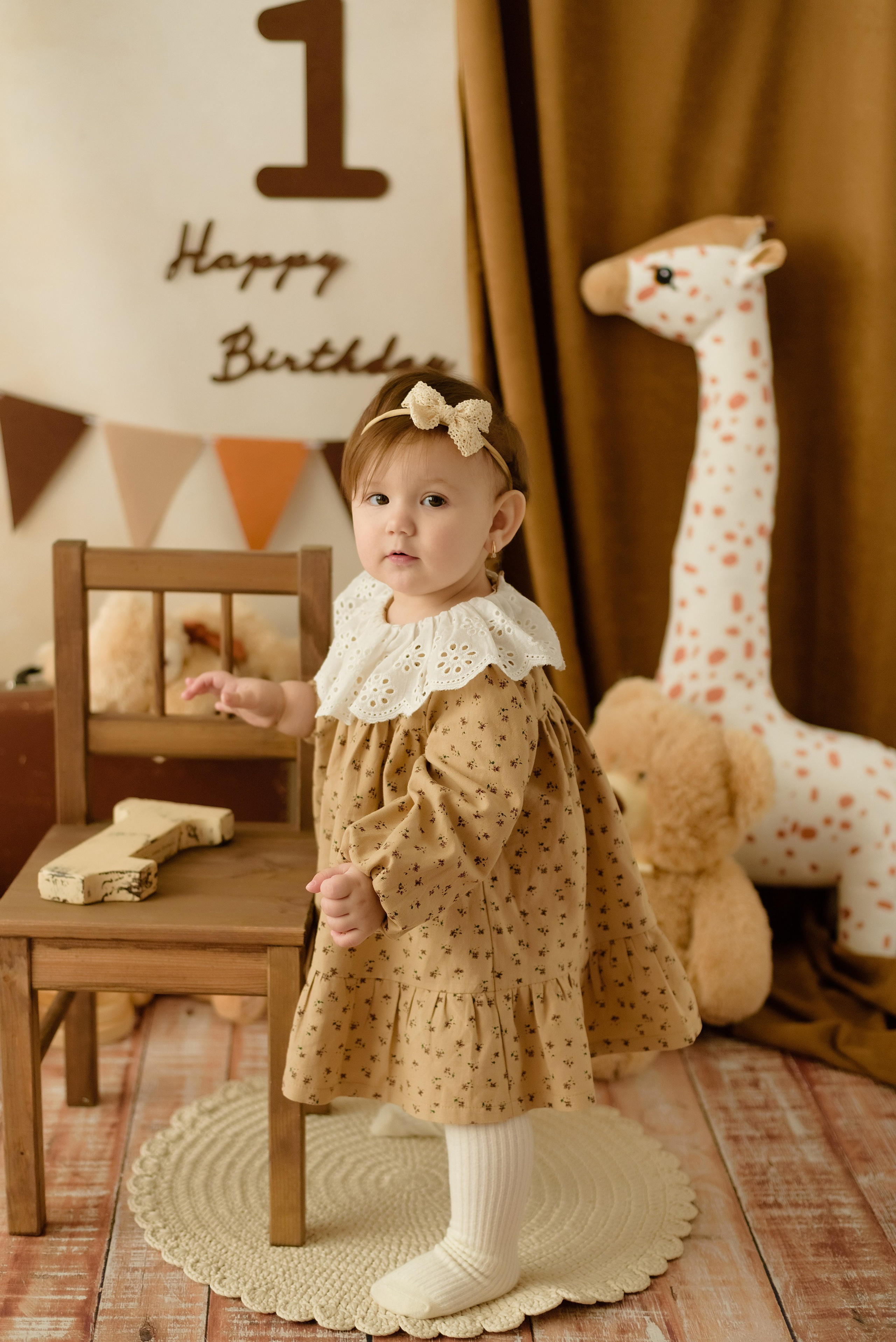 «Мишки» Каролина 1 годик. Детский Фотограф |Фотограф на годик в Брянске Ирина Романова