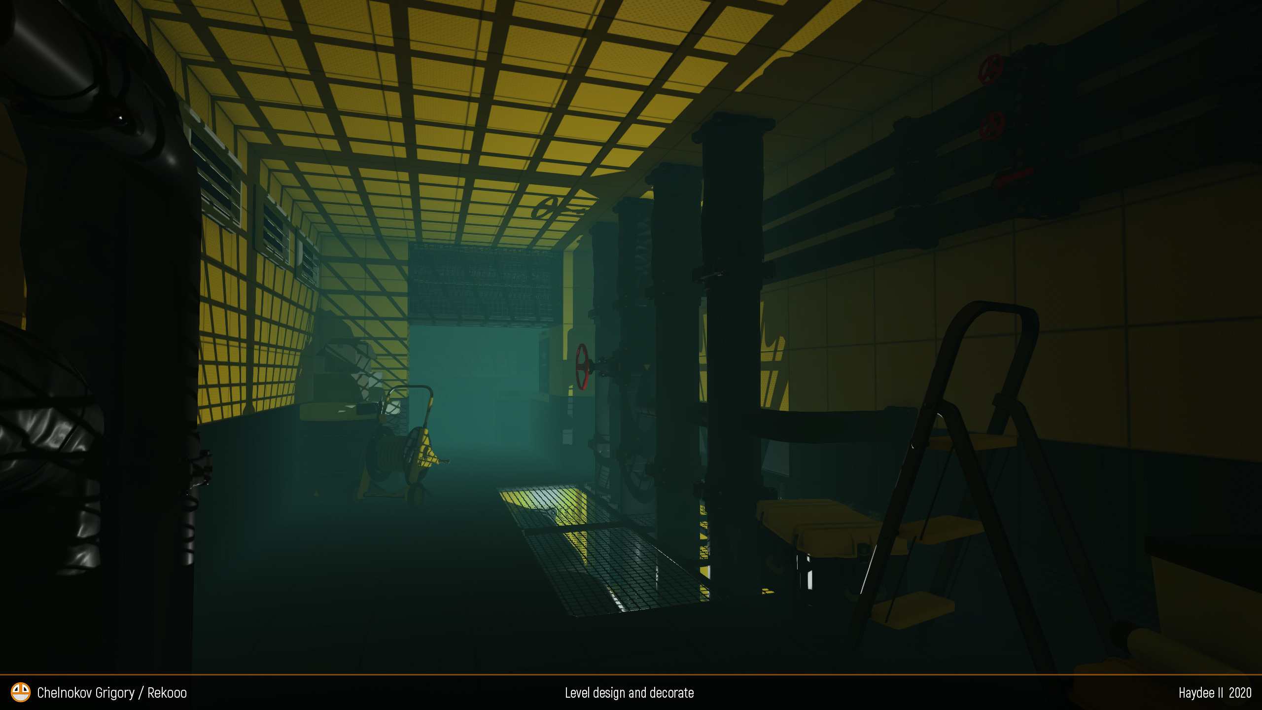 Level HallTwoCenter. Personal 3D Artist website