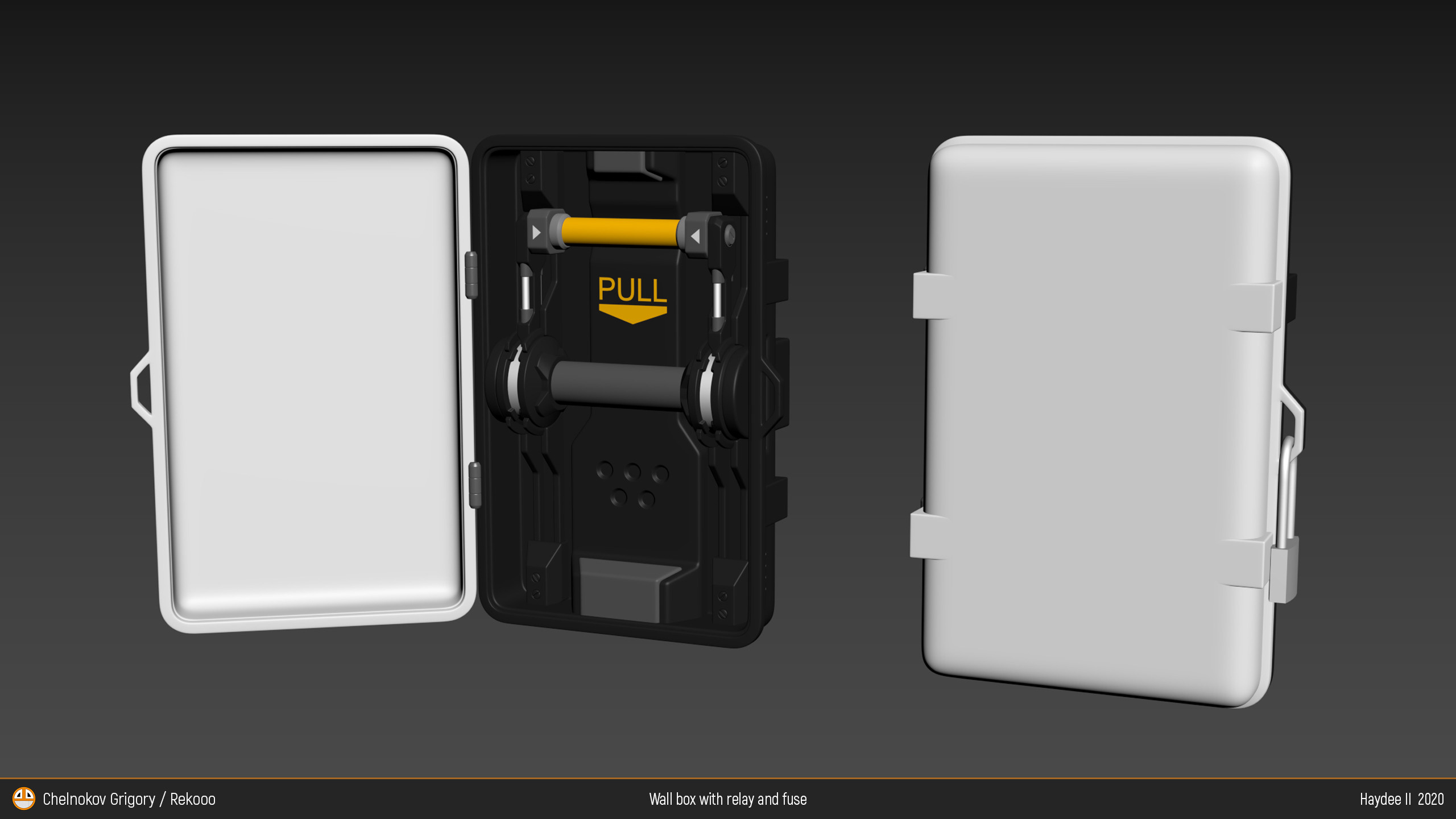 WallBox and relay and fuse. Персональный сайт 3D Artist'a с расширенными возможностями