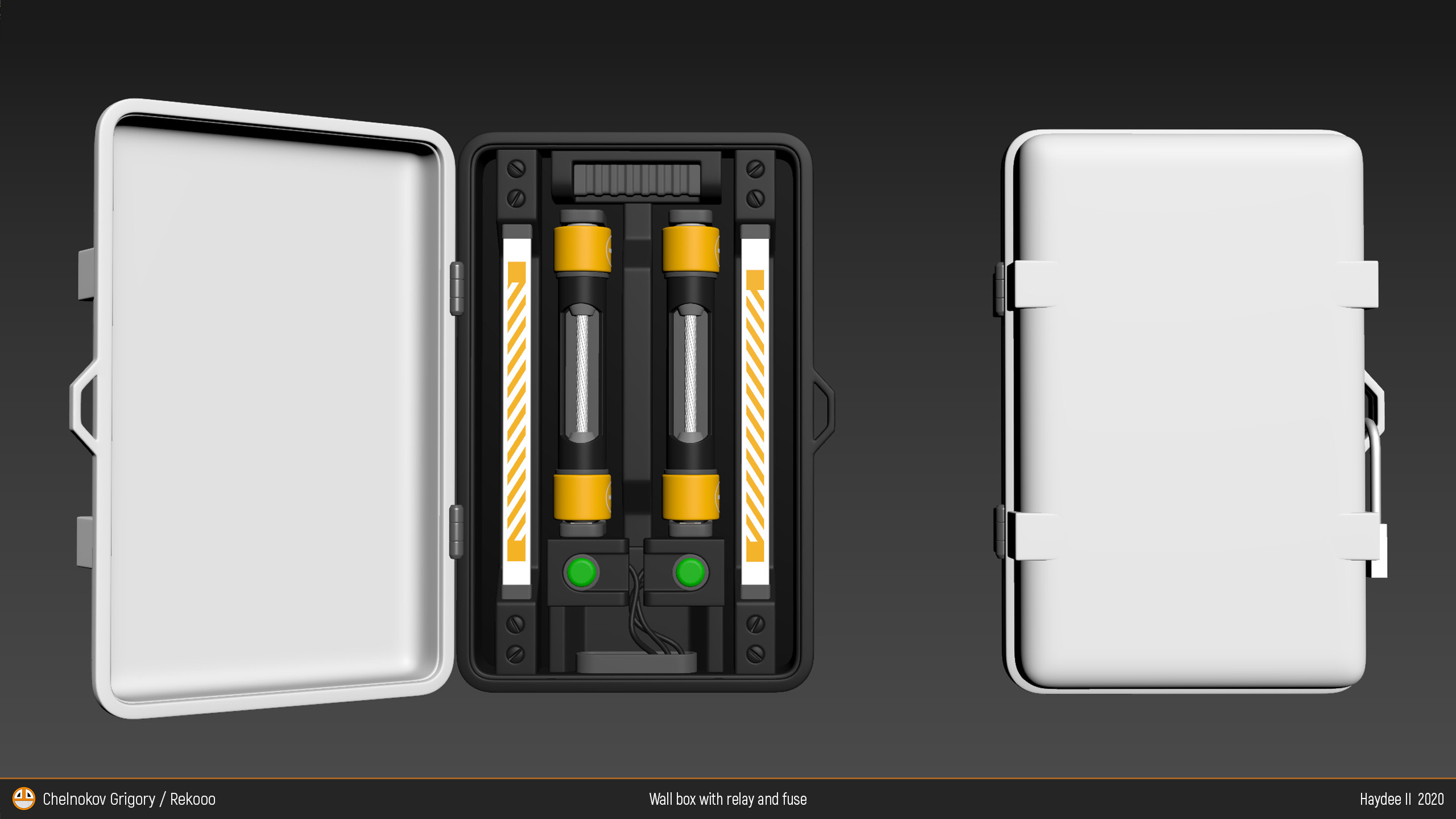 WallBox and relay and fuse. Персональный сайт 3D Artist'a с расширенными возможностями