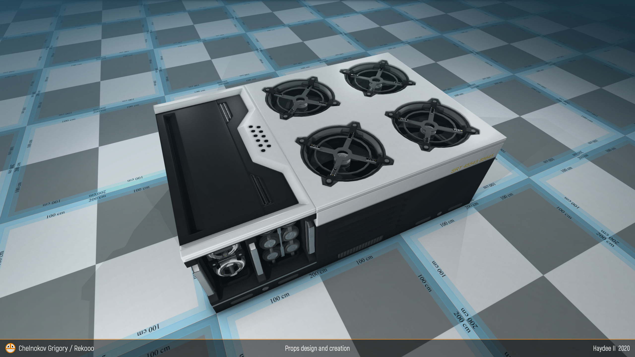 Props Condishons. Персональный сайт 3D Artist'a с расширенными возможностями