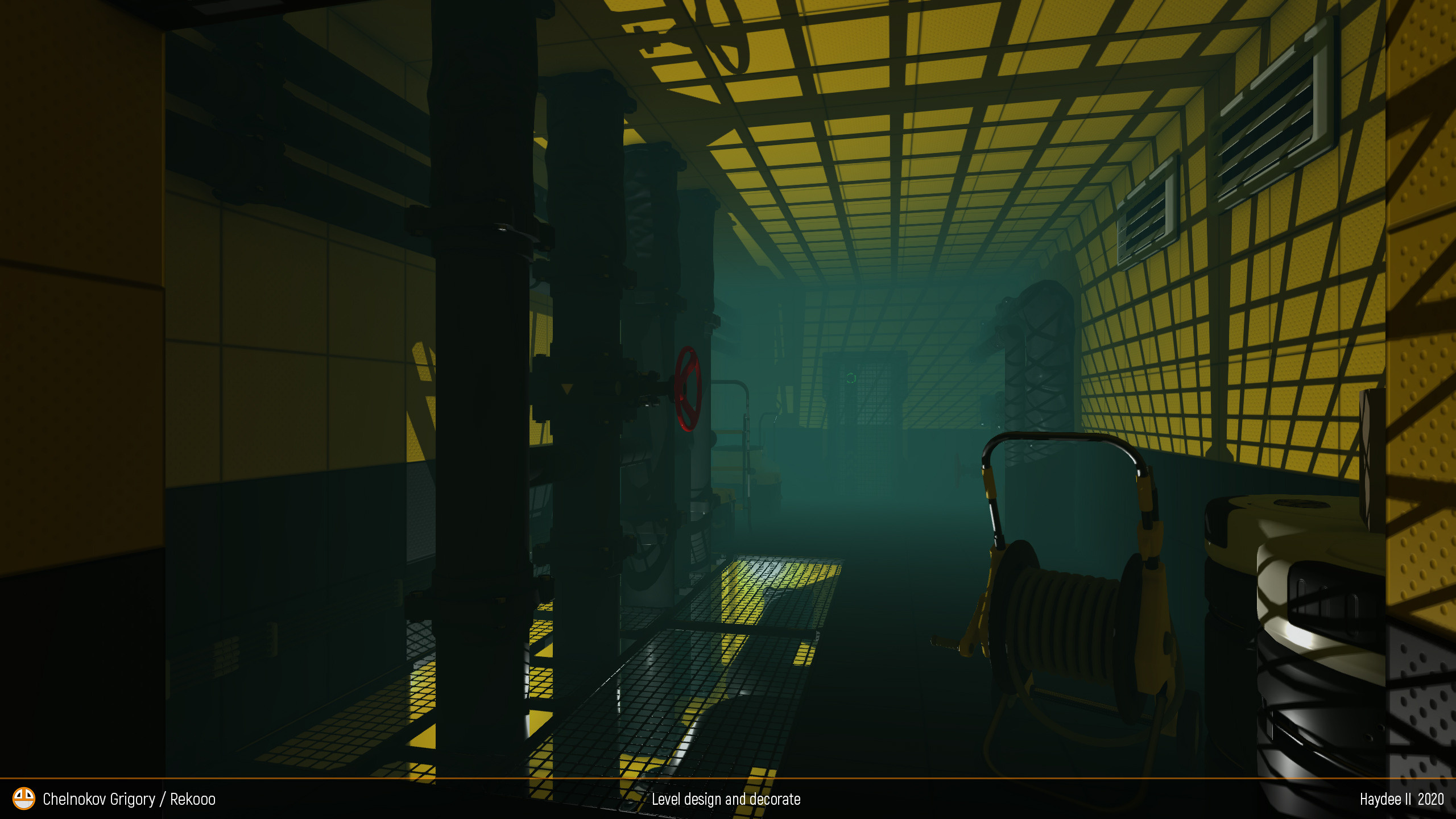 Level HallTwoCenter. Personal 3D Artist website