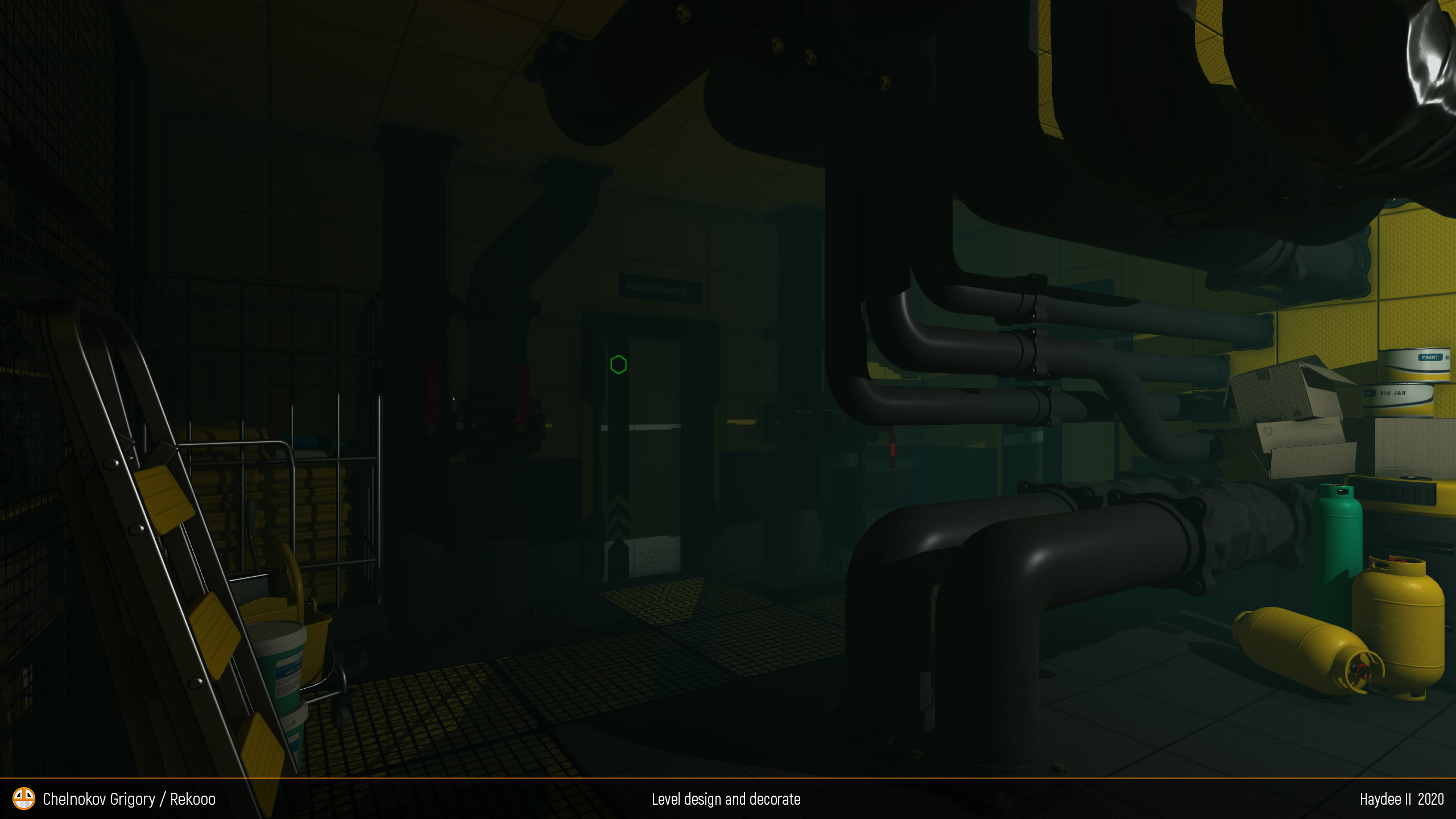 HallTwoLeft. Personal 3D Artist website