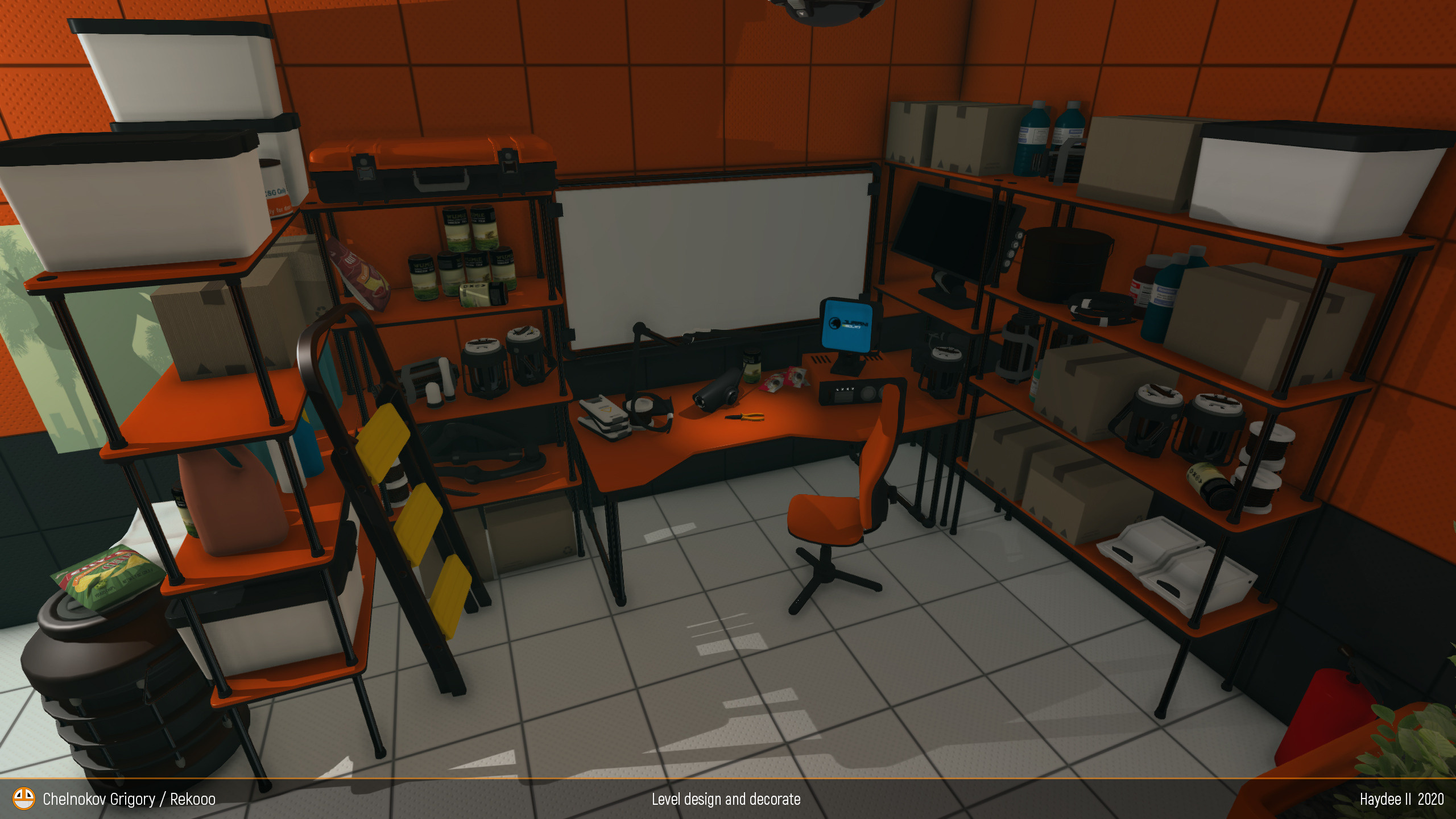 Level Right. Персональный сайт 3D Artist'a с расширенными возможностями