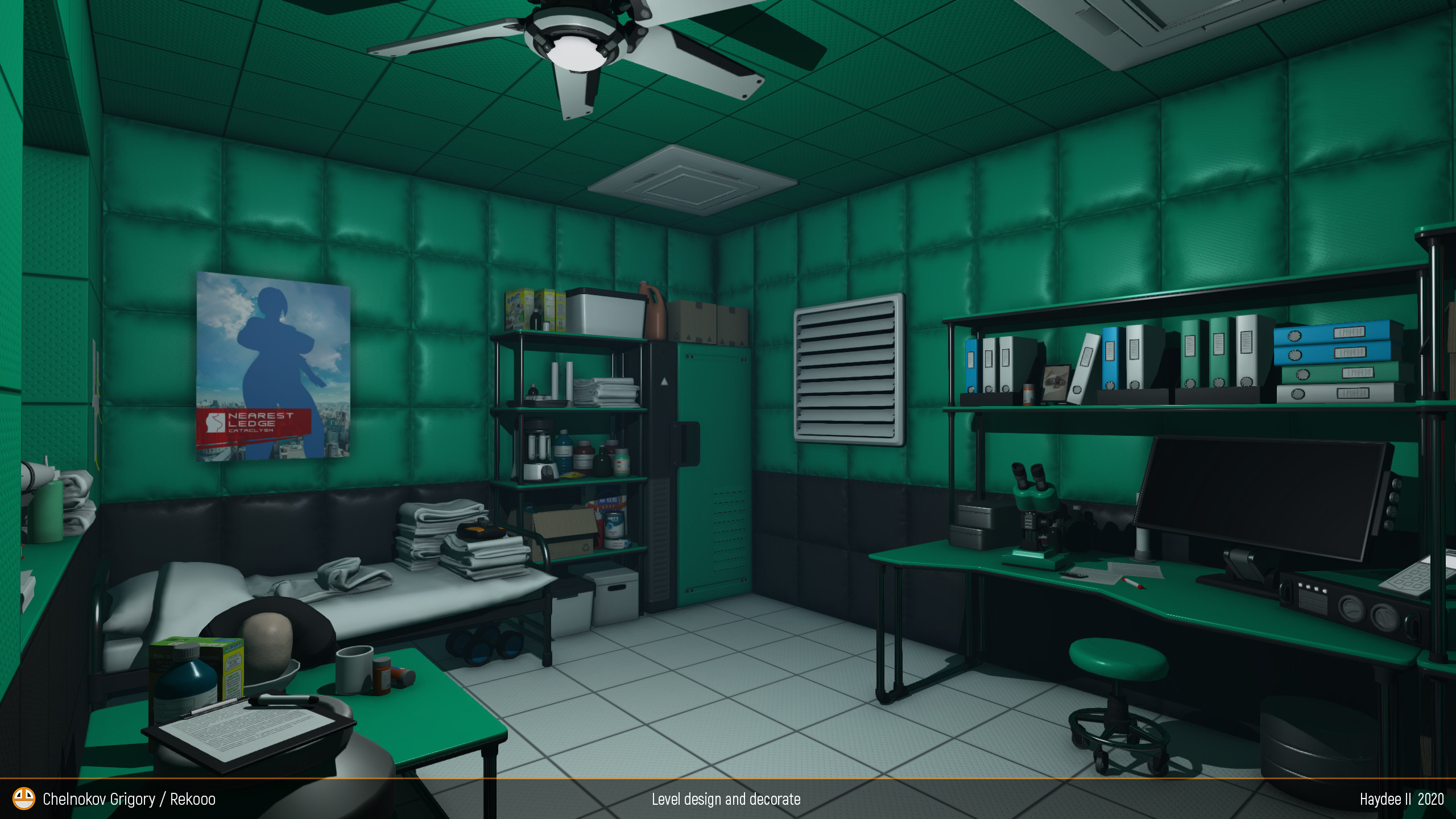 Level AppartMed. Персональный сайт 3D Artist'a с расширенными возможностями