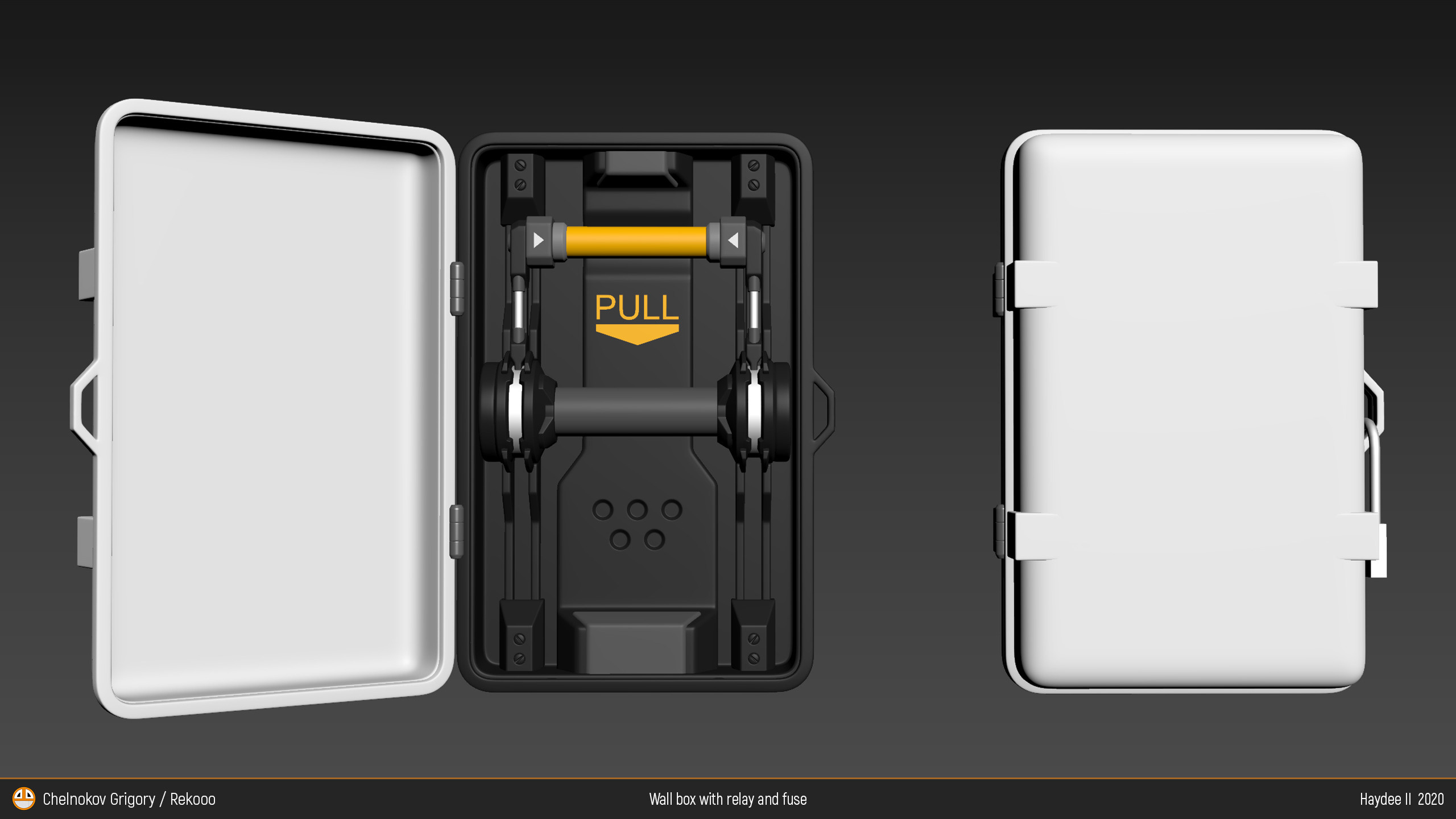 WallBox and relay and fuse. Персональный сайт 3D Artist'a с расширенными возможностями