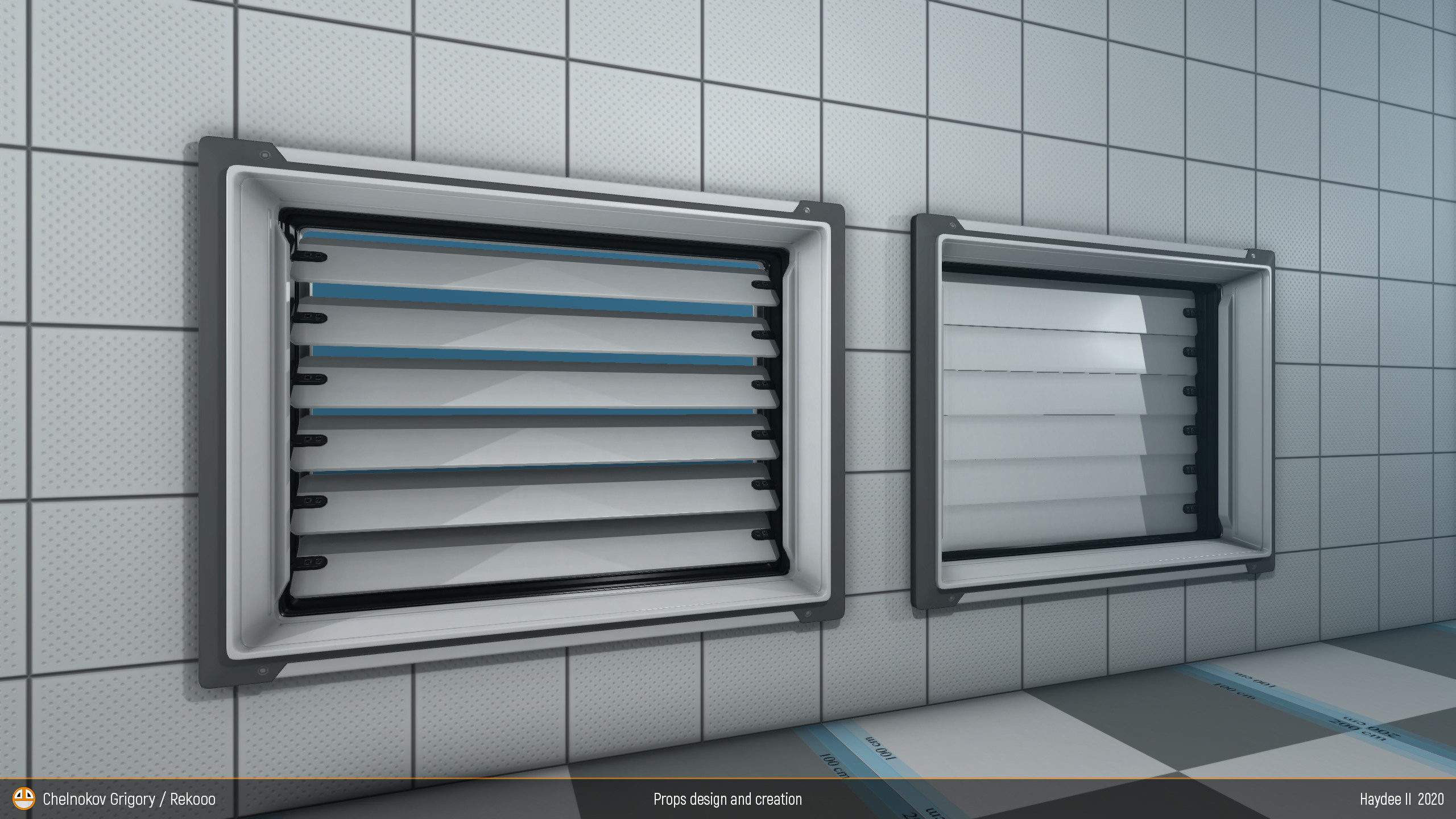 Props Frames and doors. Personal 3D Artist website