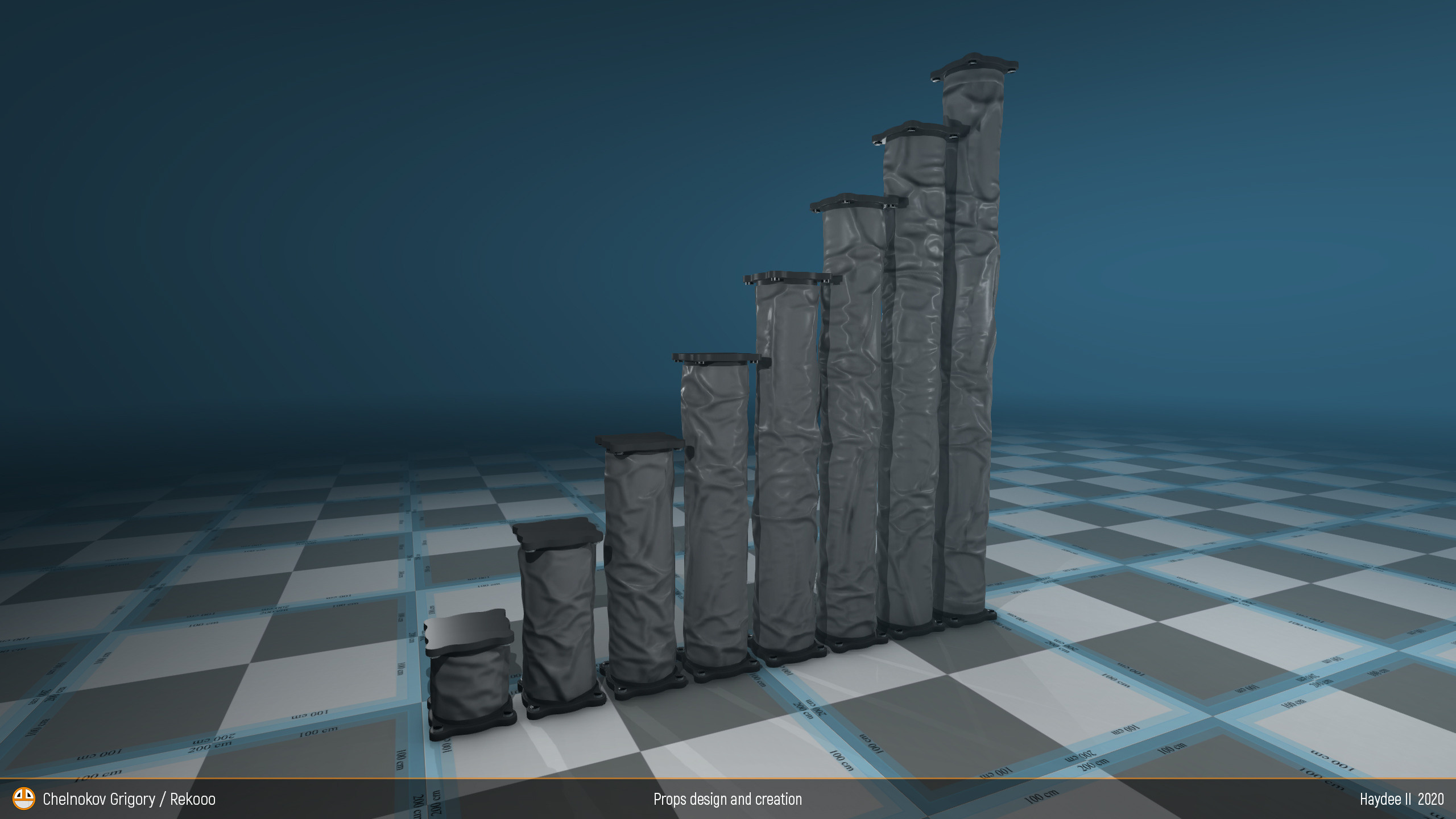 Props Pipes. Персональный сайт 3D Artist'a с расширенными возможностями