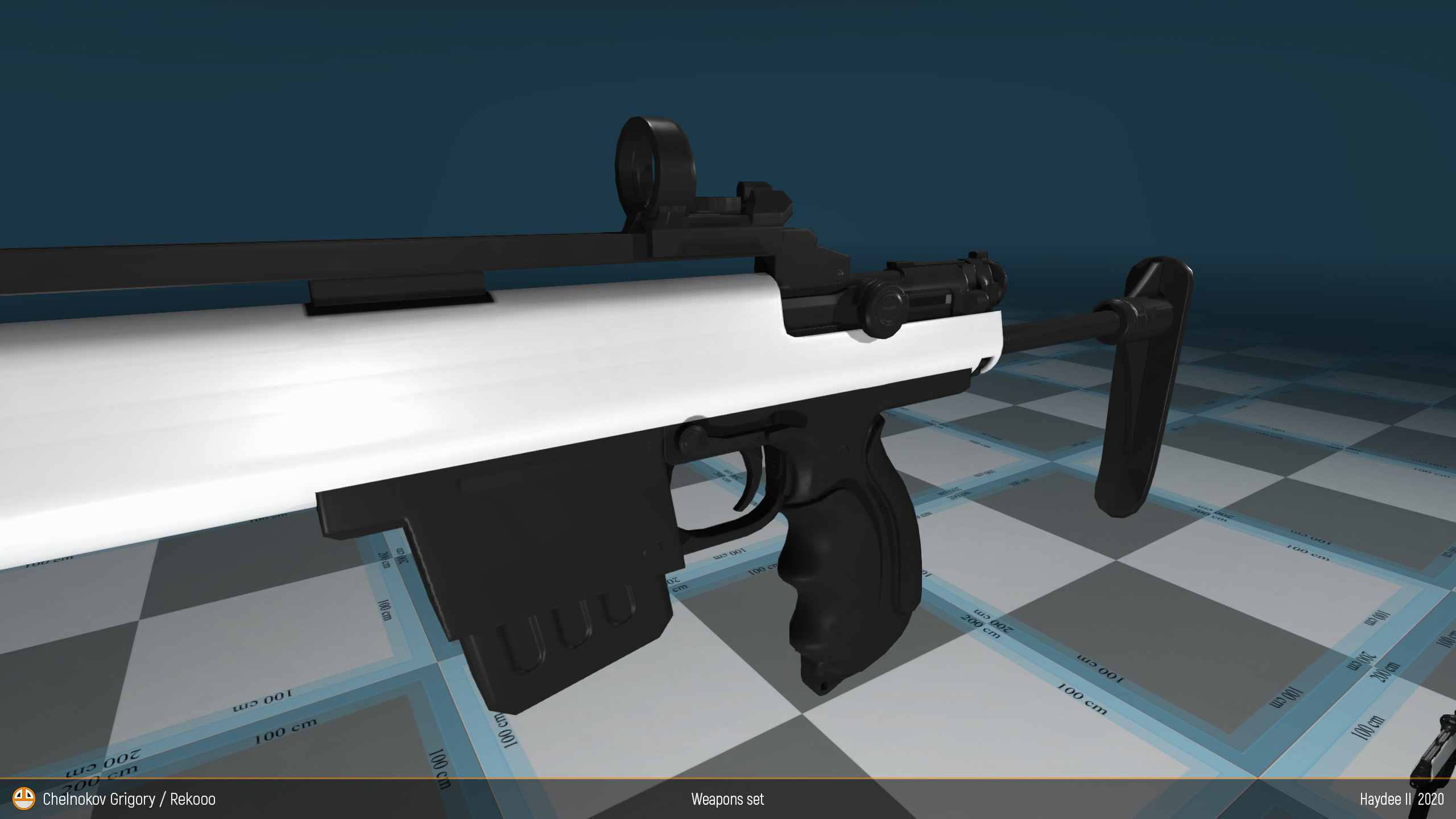Weapons. Персональный сайт 3D Artist'a с расширенными возможностями