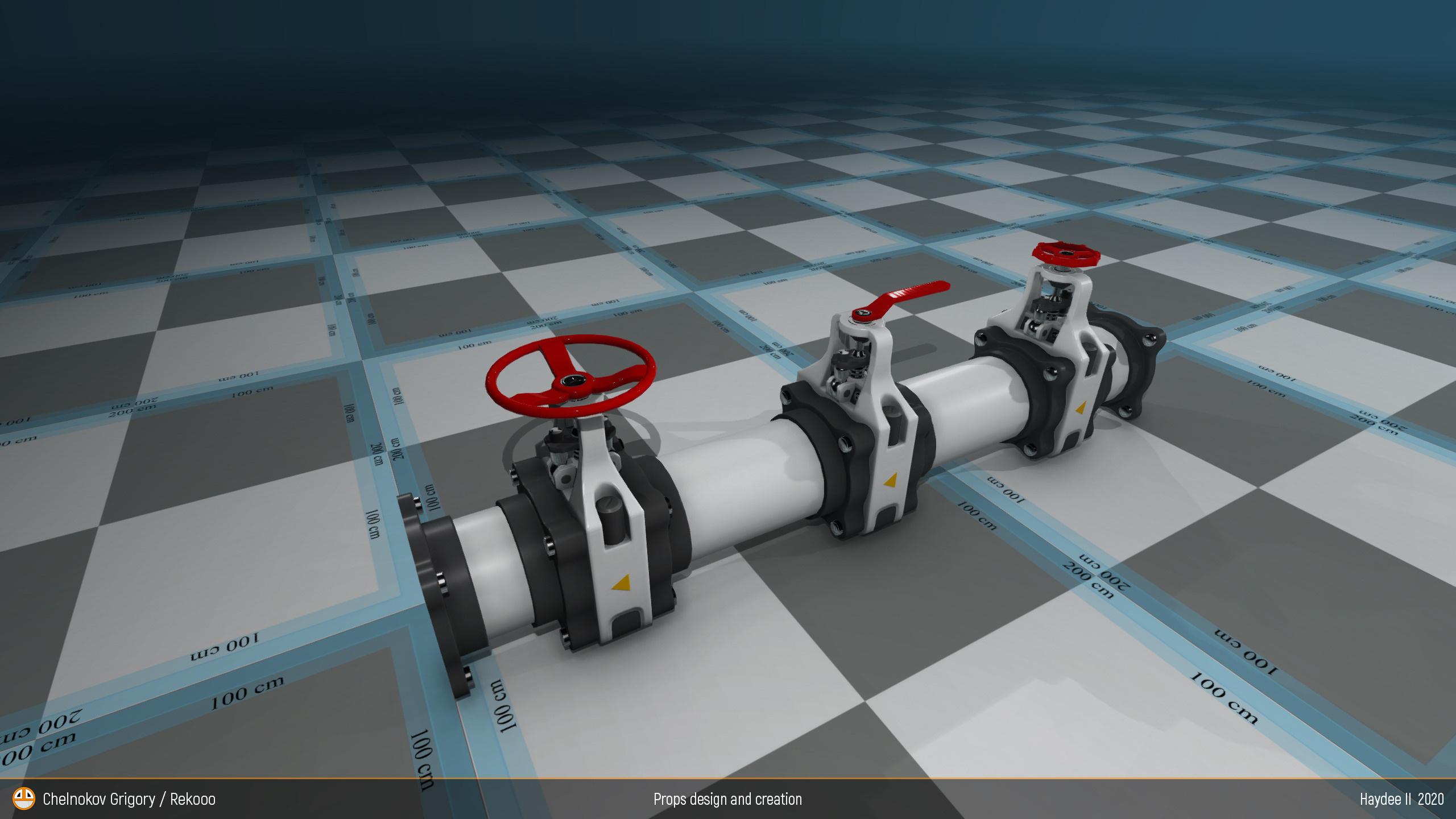 Props Pipes. Персональный сайт 3D Artist'a с расширенными возможностями