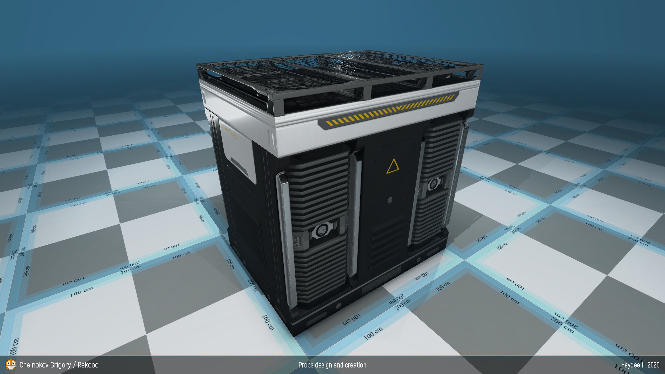 Props Condishons. Персональный сайт 3D Artist'a с расширенными возможностями