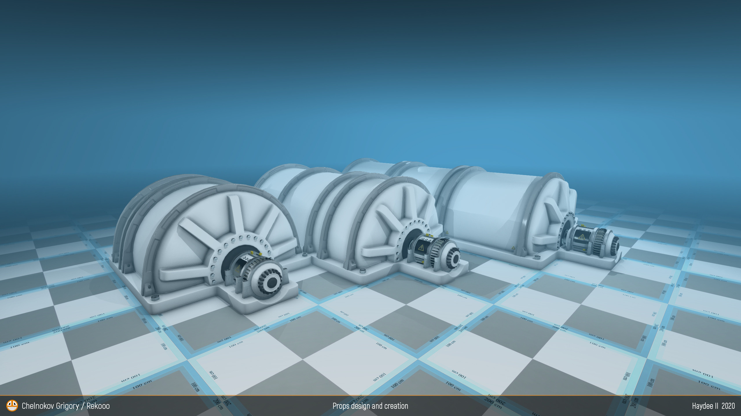 Props Turbine. Персональный сайт 3D Artist'a с расширенными возможностями