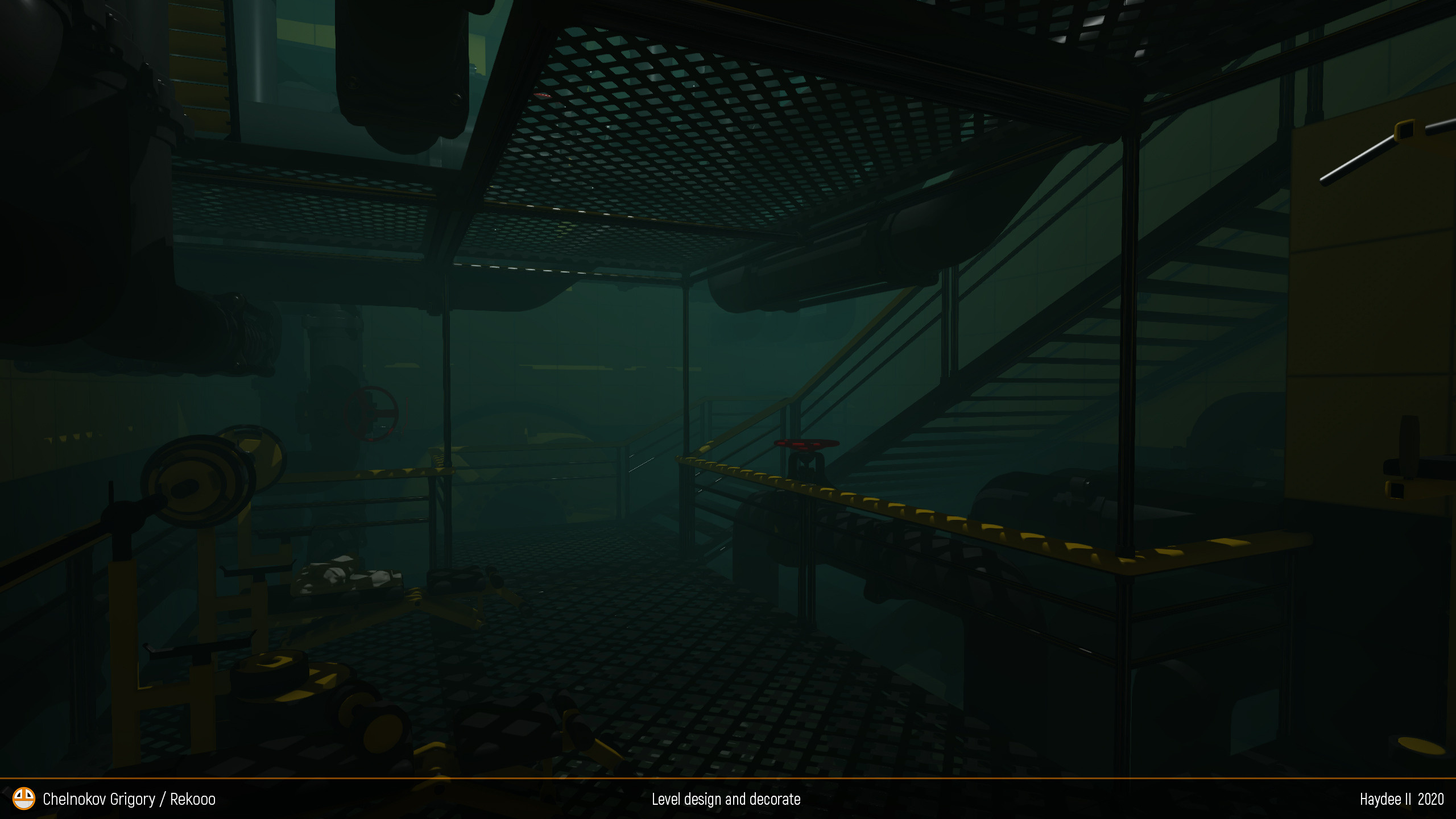 Level Minigym. Personal 3D Artist website