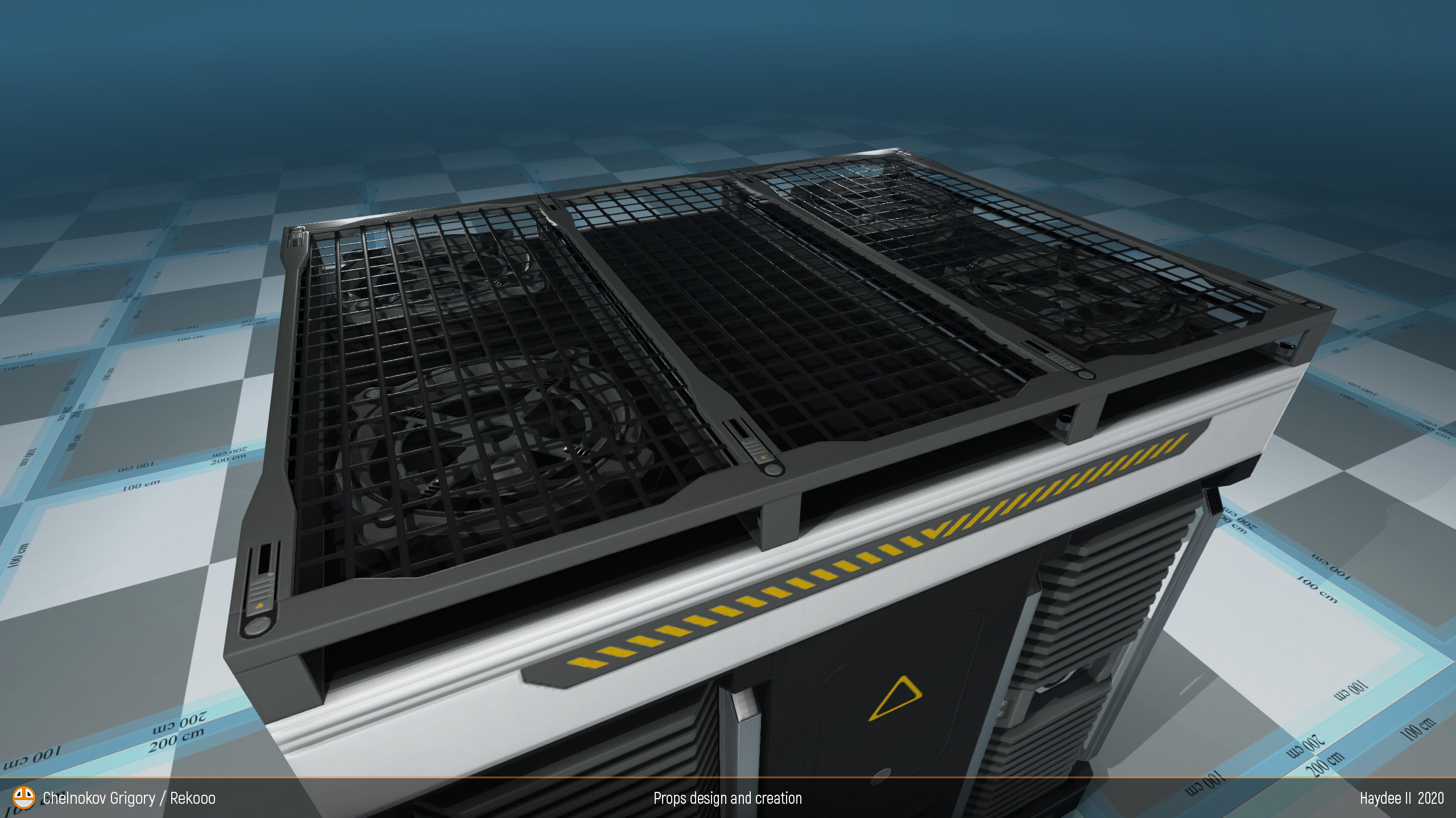 Props Condishons. Персональный сайт 3D Artist'a с расширенными возможностями