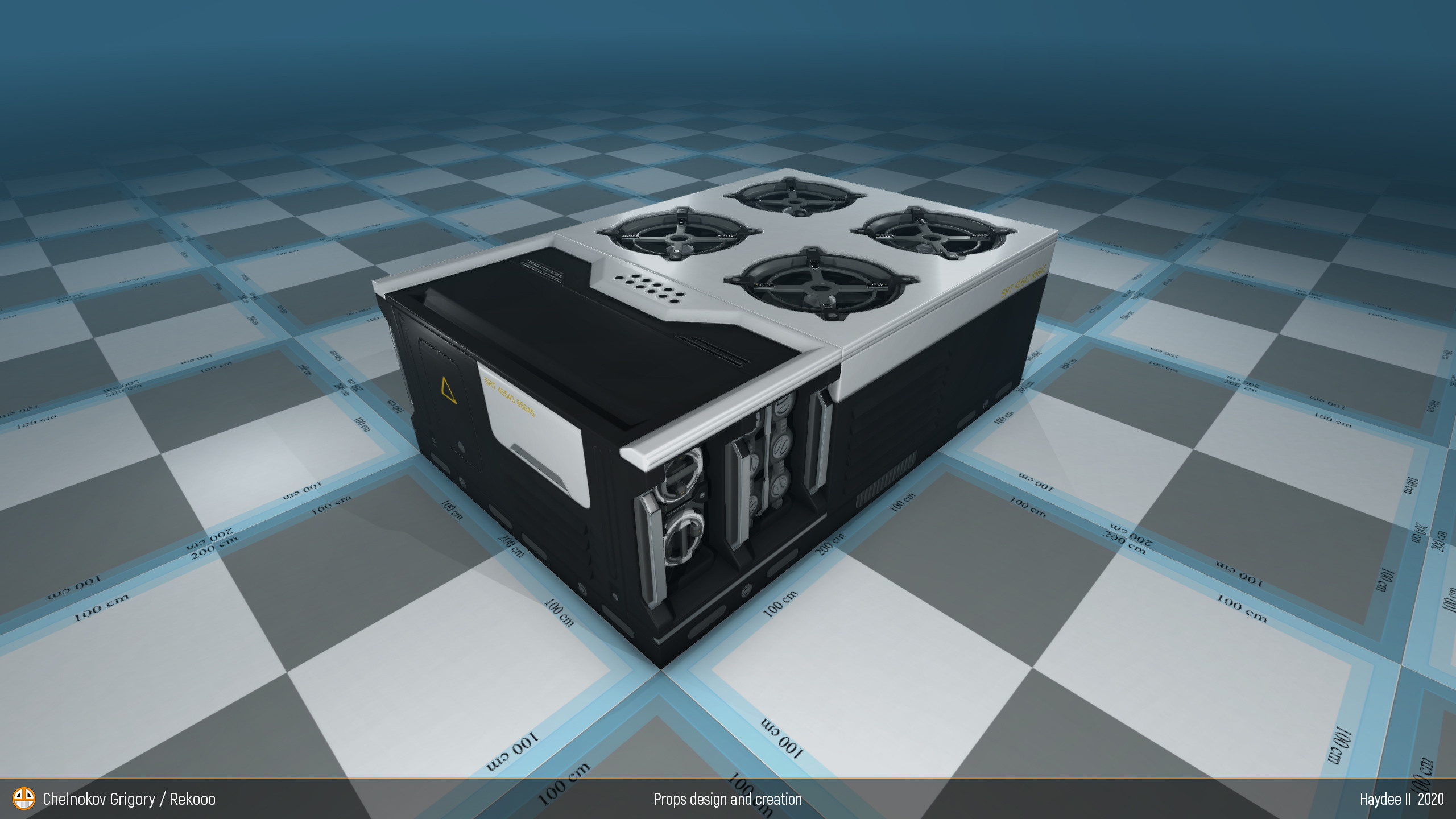 Props Condishons. Персональный сайт 3D Artist'a с расширенными возможностями