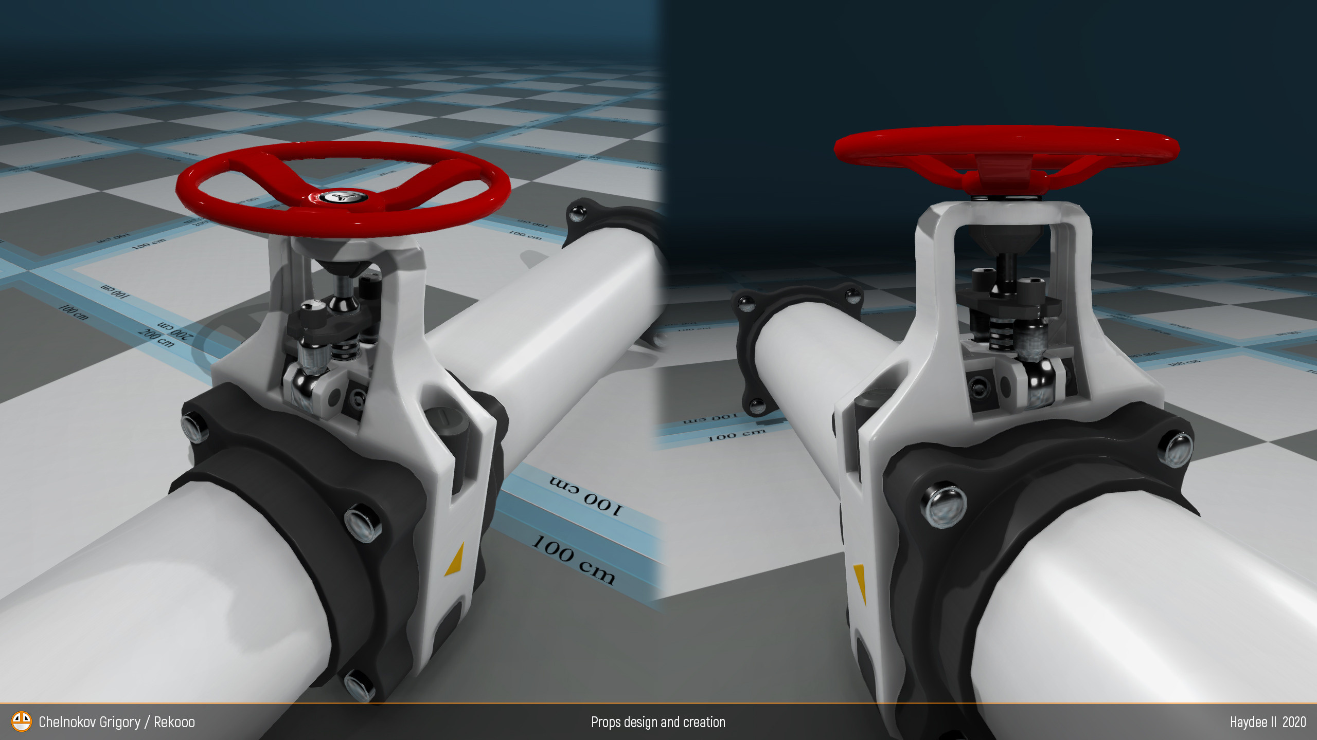 Props Pipes. Персональный сайт 3D Artist'a с расширенными возможностями