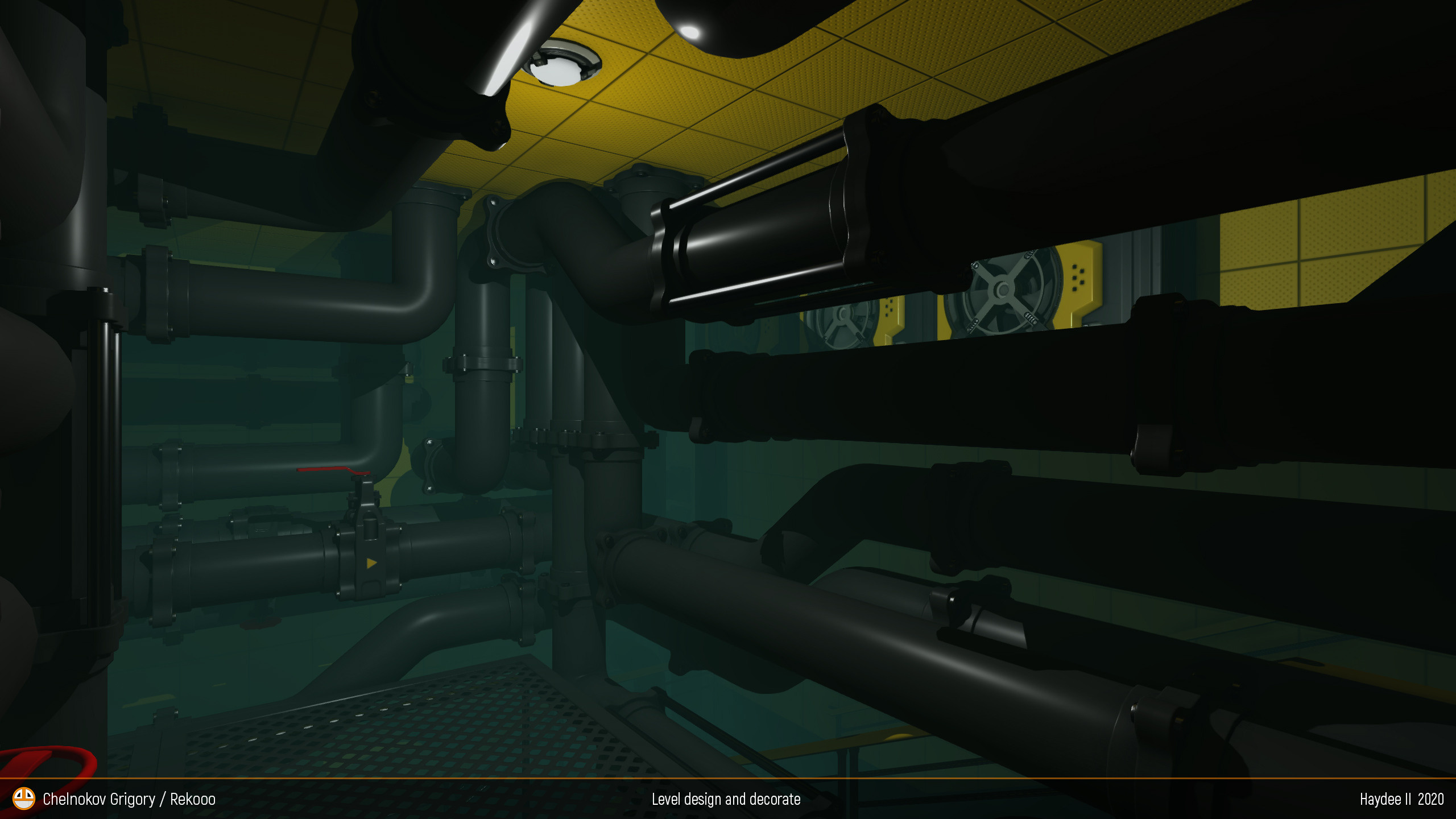 Level Minigym. Personal 3D Artist website