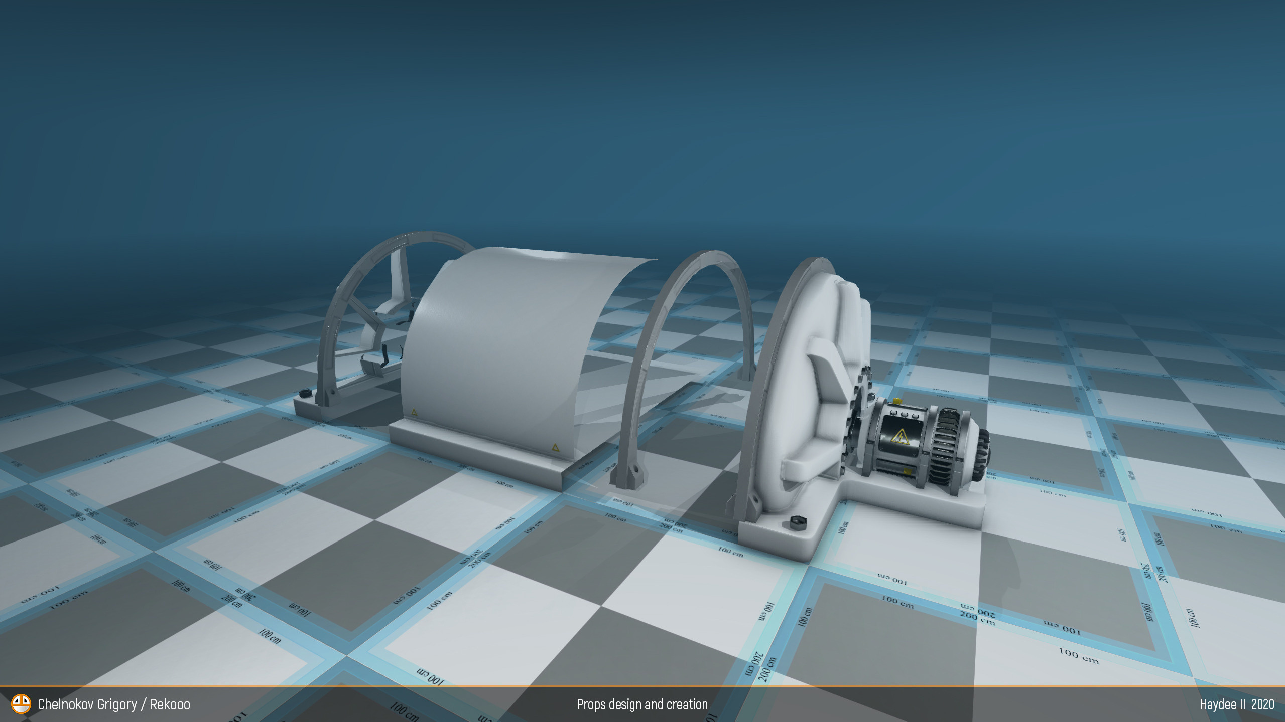 Props Turbine. Персональный сайт 3D Artist'a с расширенными возможностями