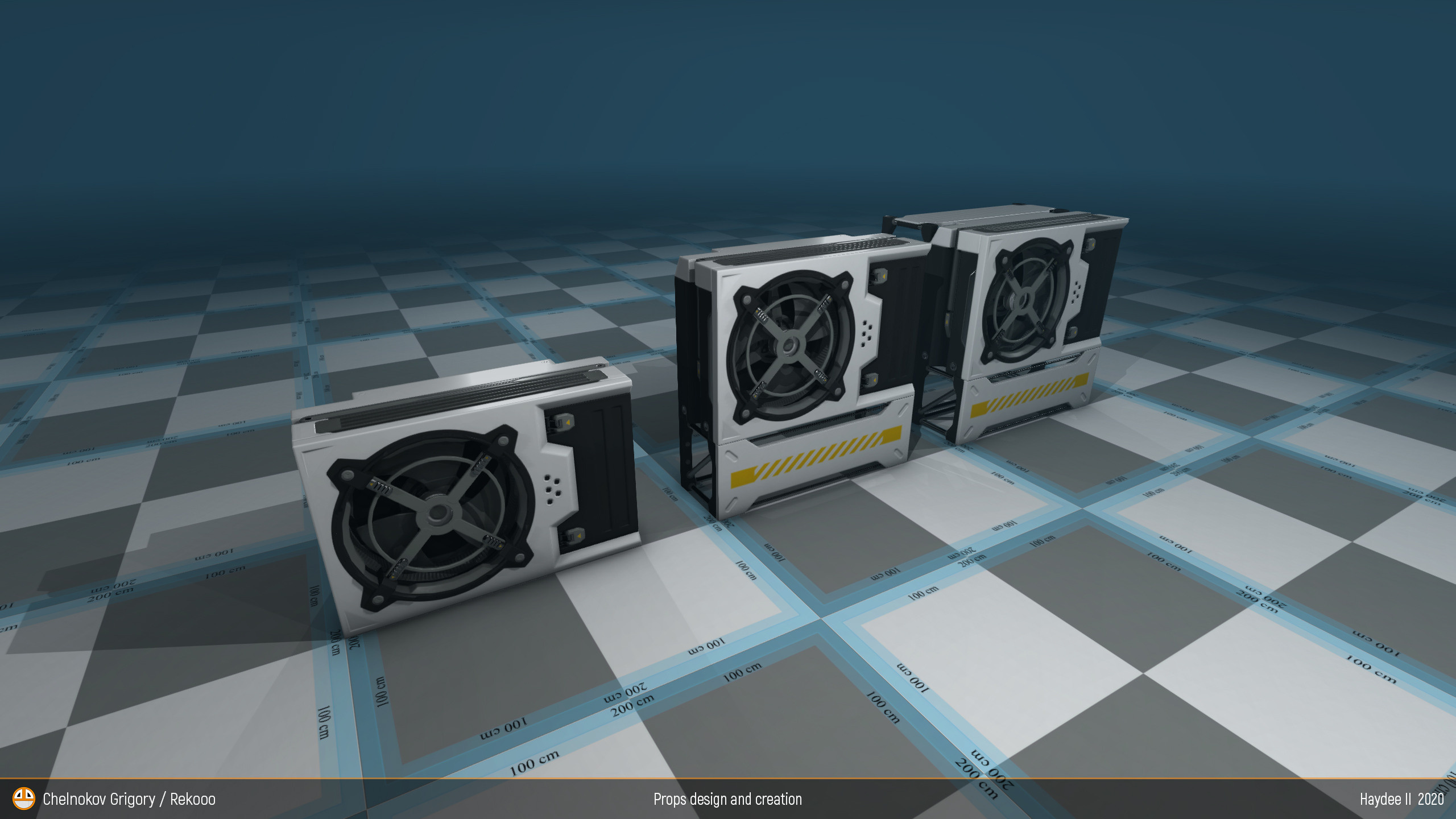 Props Condishons. Персональный сайт 3D Artist'a с расширенными возможностями