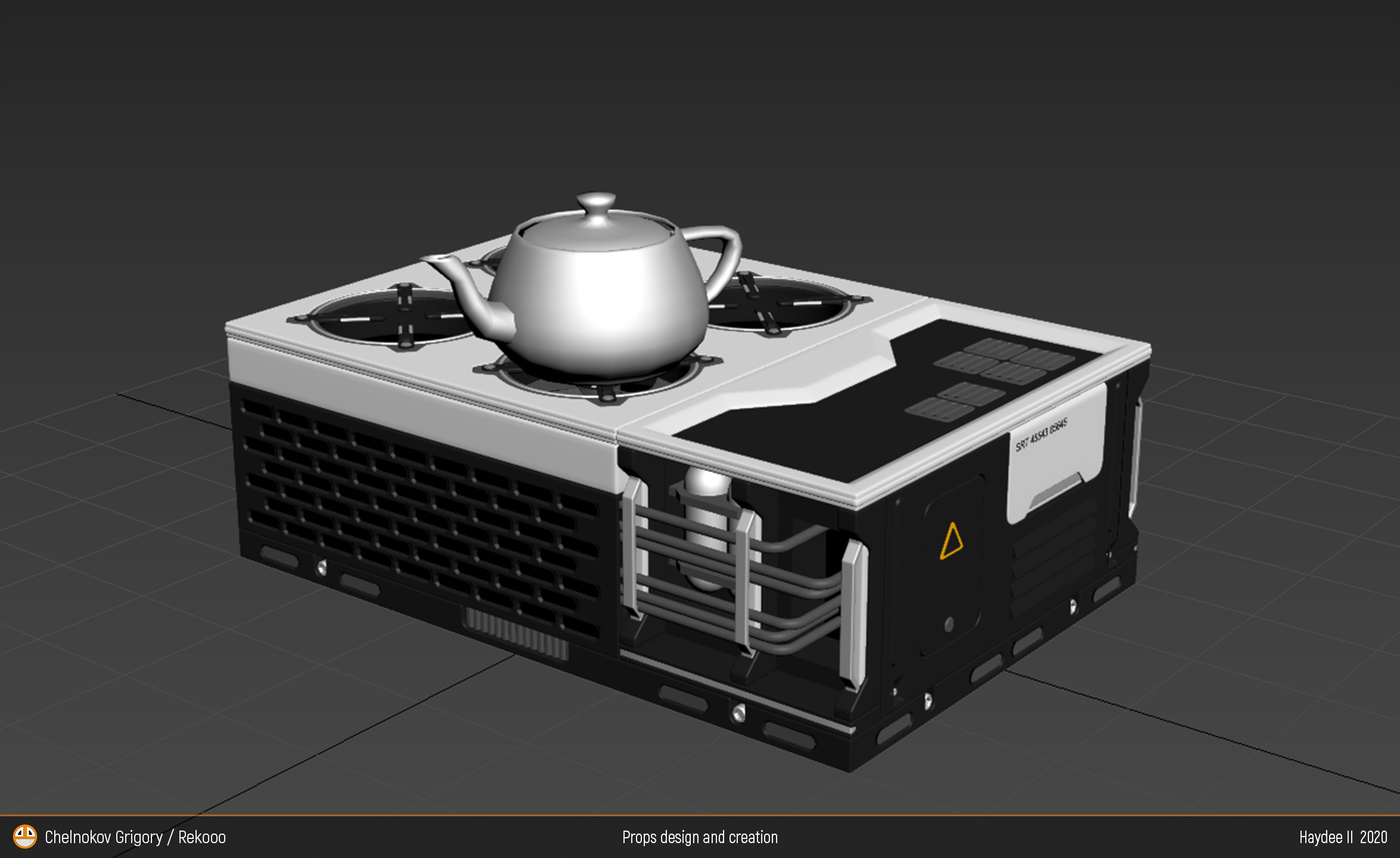 Props Condishons. Персональный сайт 3D Artist'a с расширенными возможностями