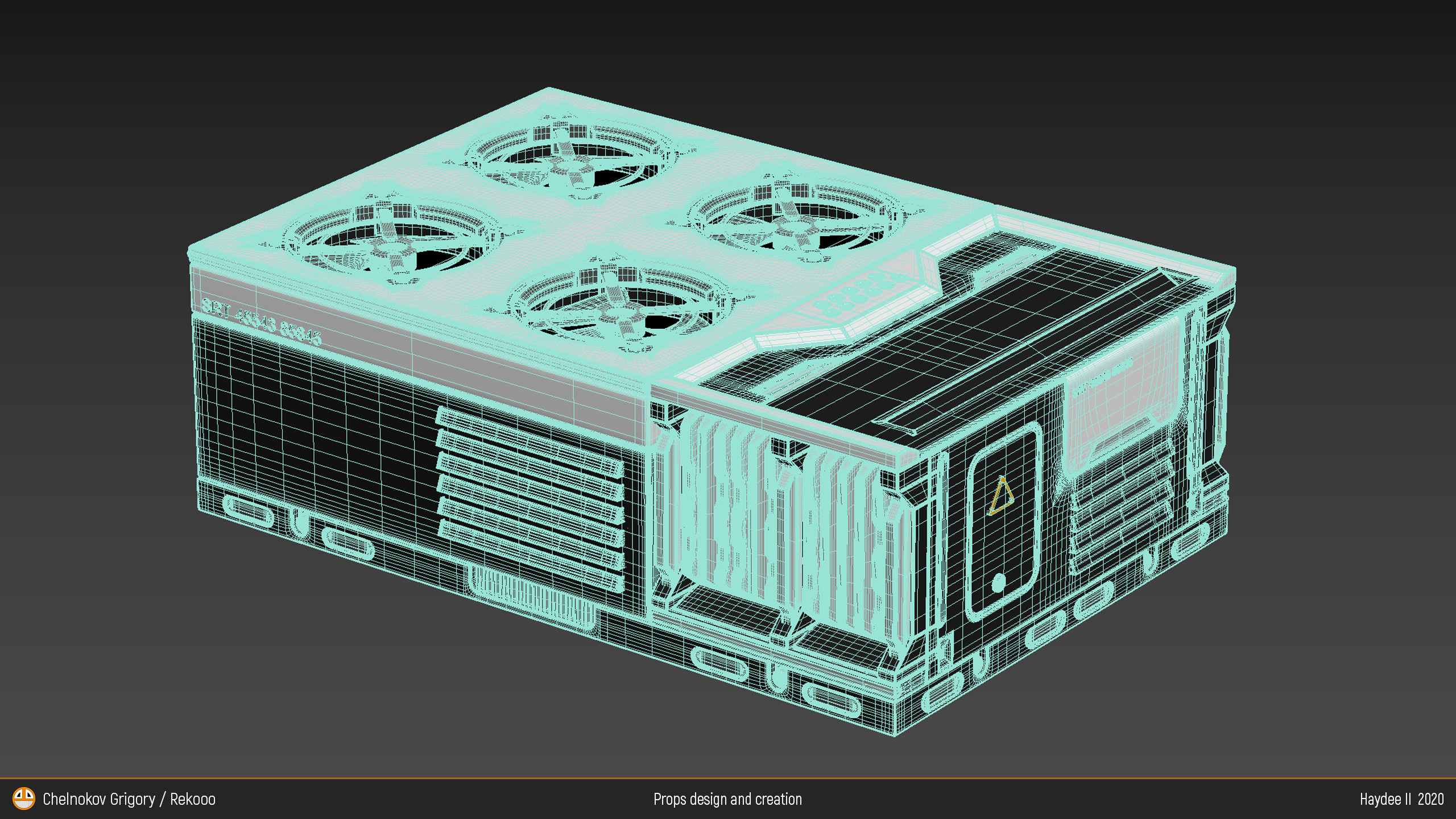 Props Condishons. Персональный сайт 3D Artist'a с расширенными возможностями