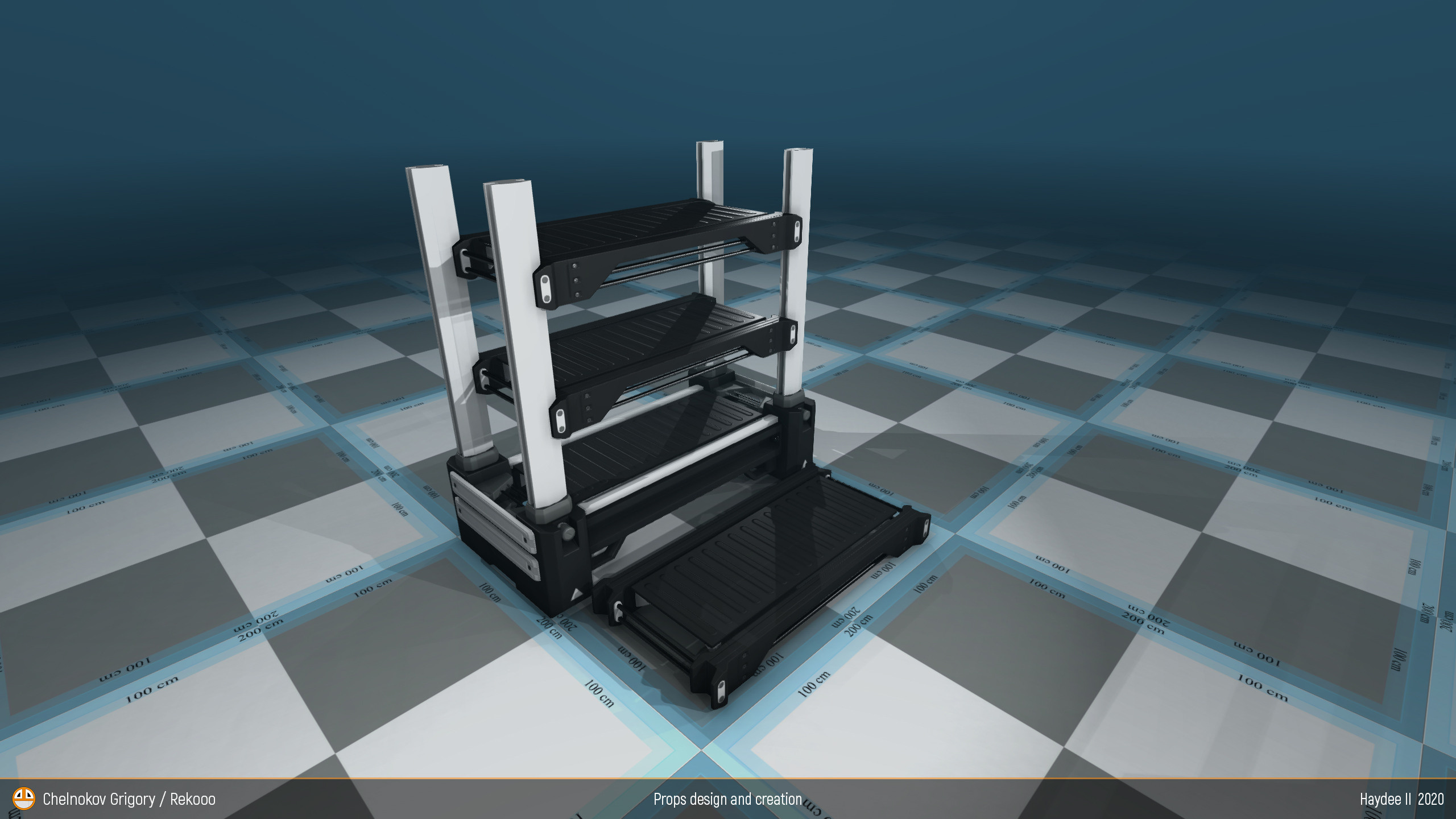 Props Containers. Personal 3D Artist website