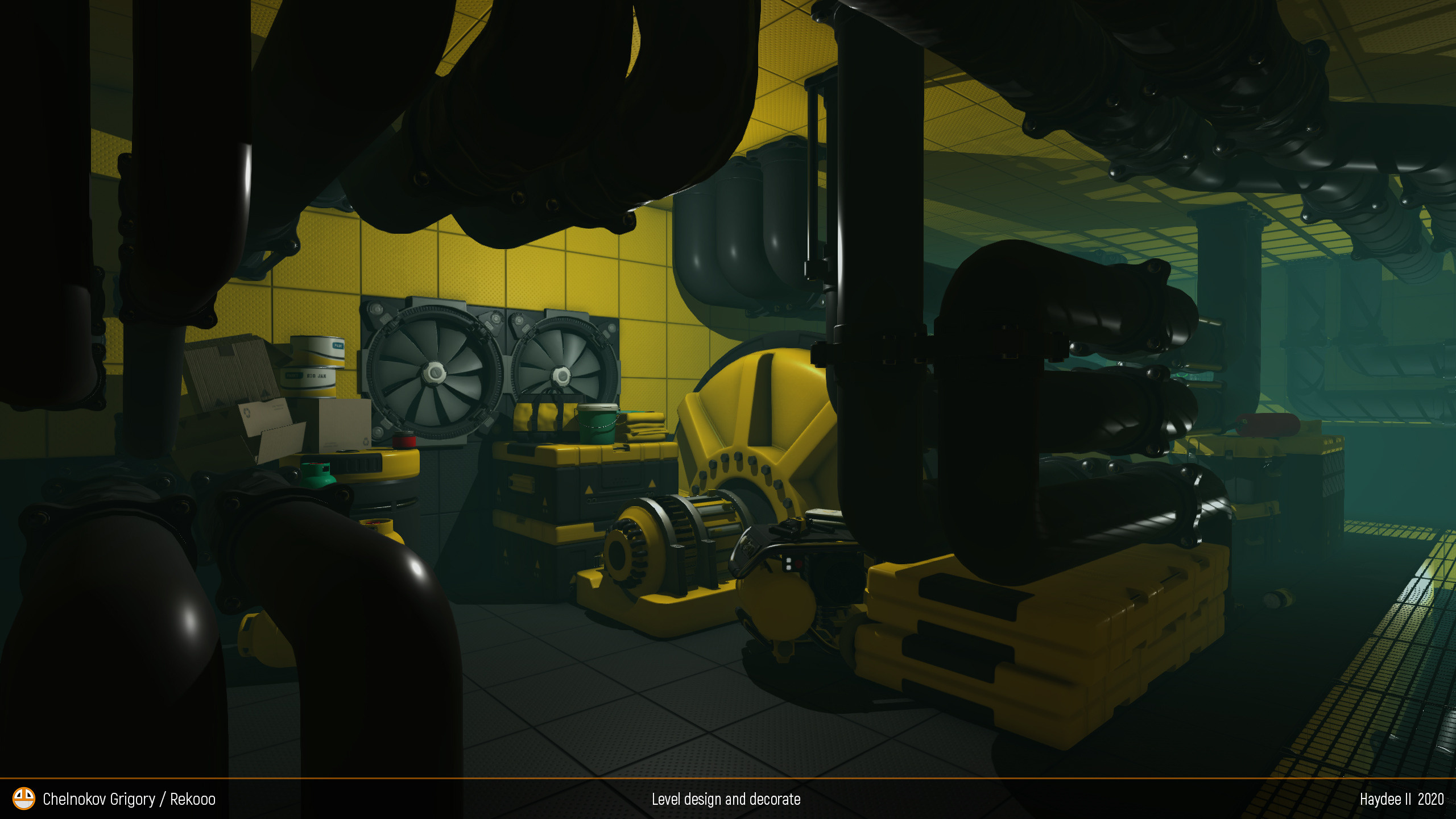 HallTwoLeft. Personal 3D Artist website