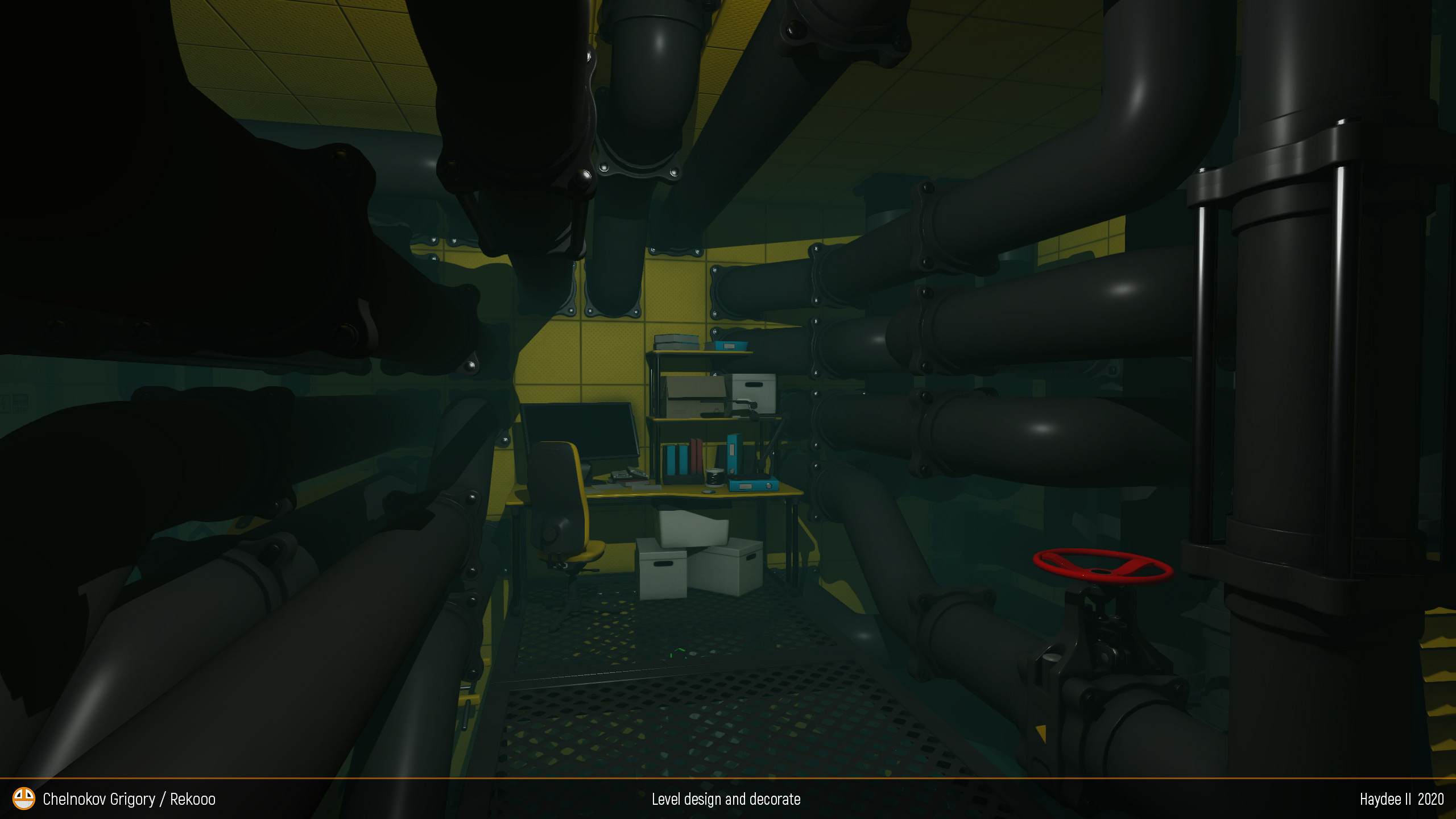 Level Minigym. Personal 3D Artist website