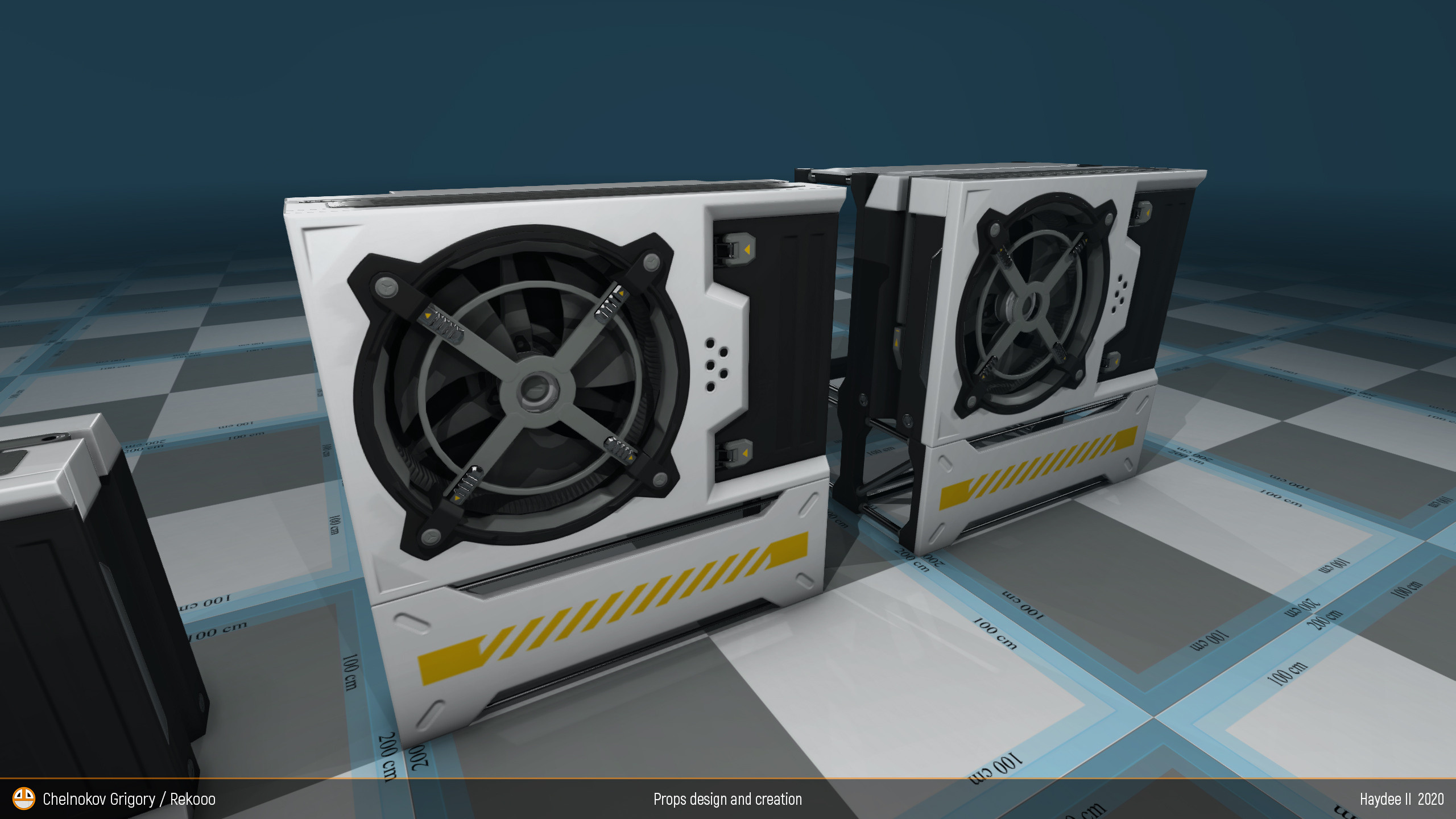 Props Condishons. Персональный сайт 3D Artist'a с расширенными возможностями