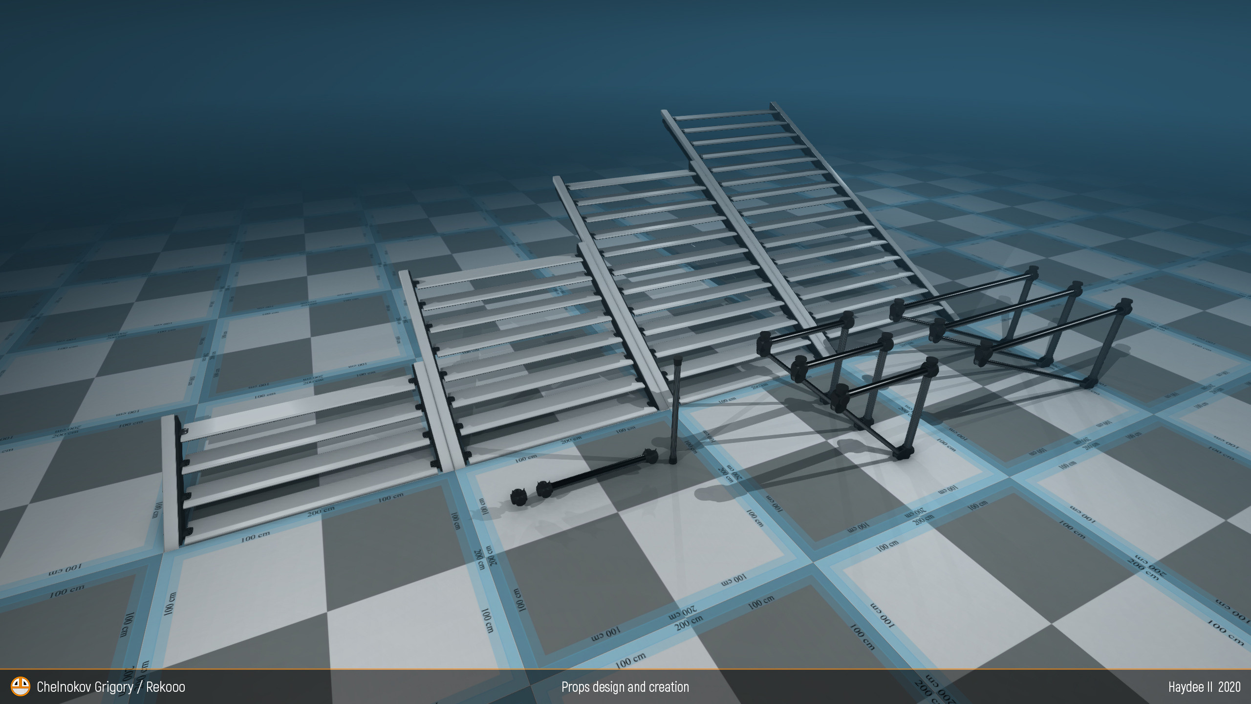 Props Catwalks. Персональный сайт 3D Artist'a с расширенными возможностями