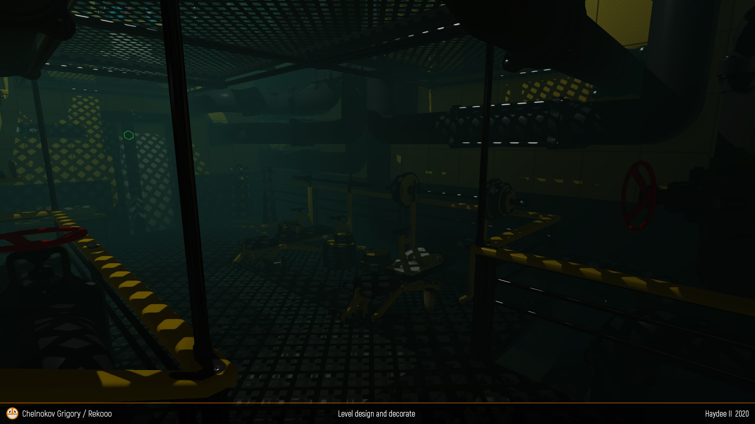 Level Minigym. Personal 3D Artist website