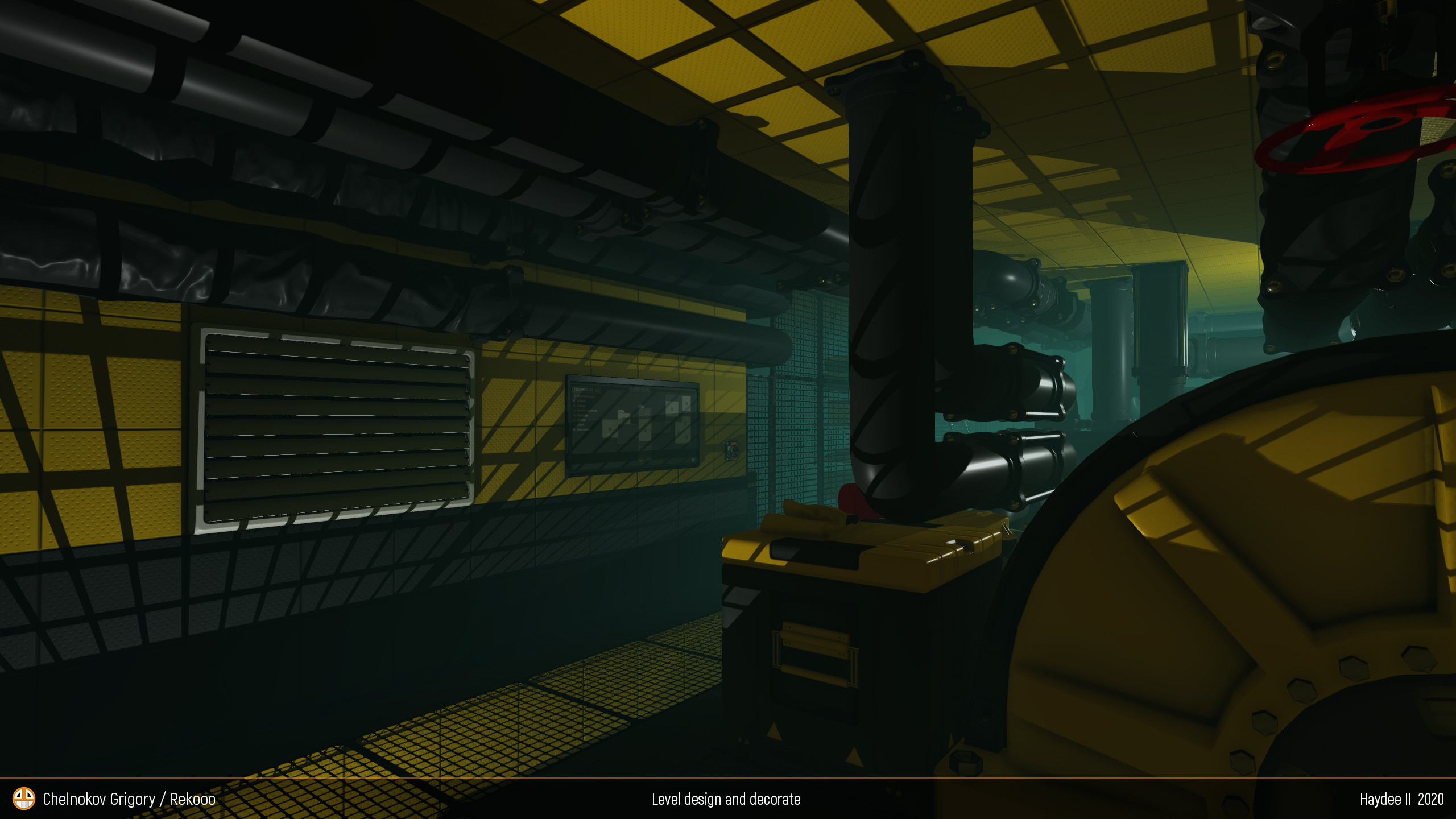 HallTwoLeft. Personal 3D Artist website